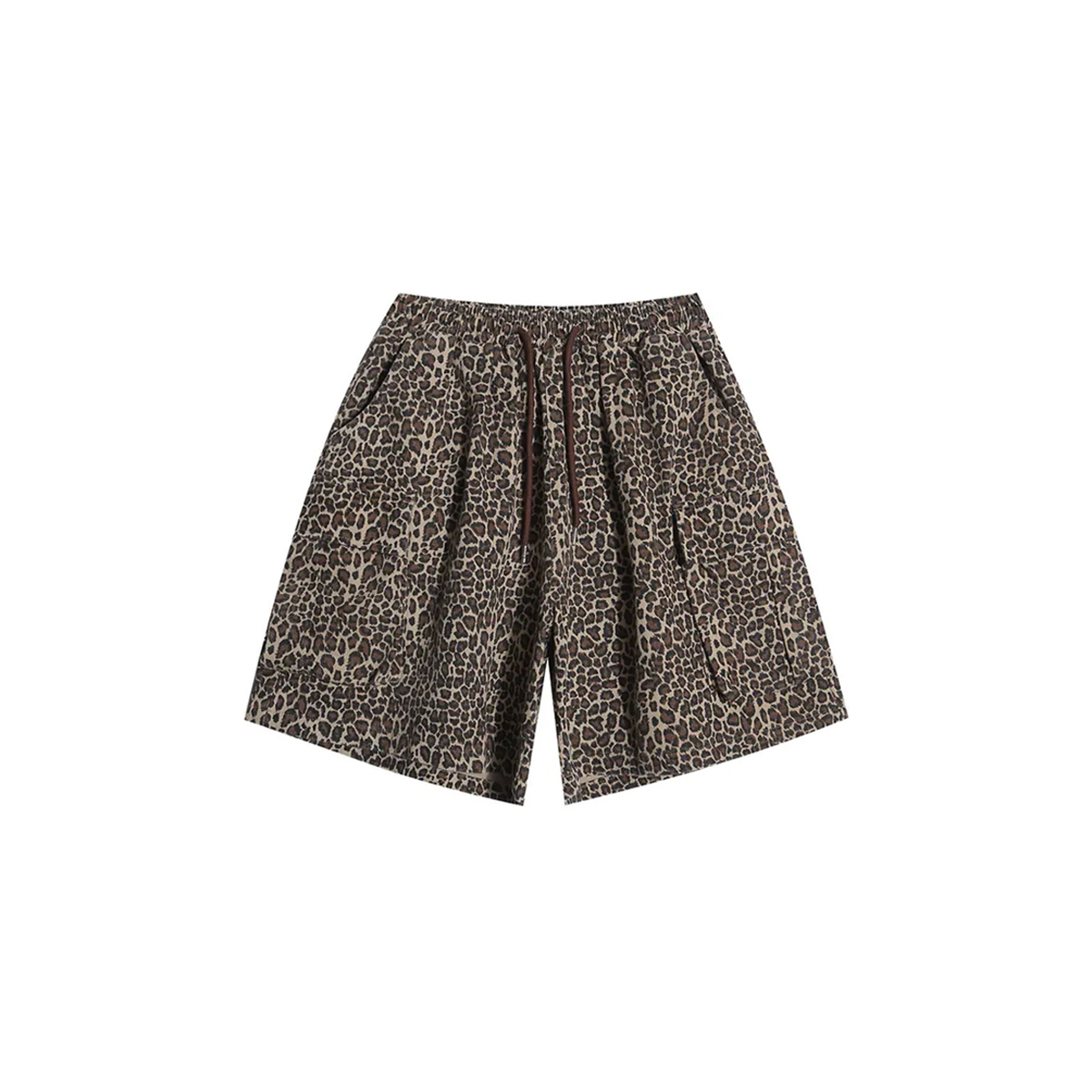 OurPick Leopard  Cargo shorts 豹紋工裝短褲