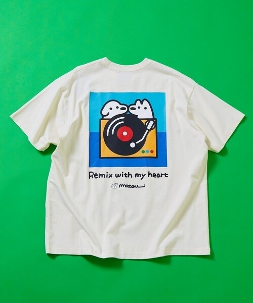 matsui×FREAK'S STORE / Record Tee