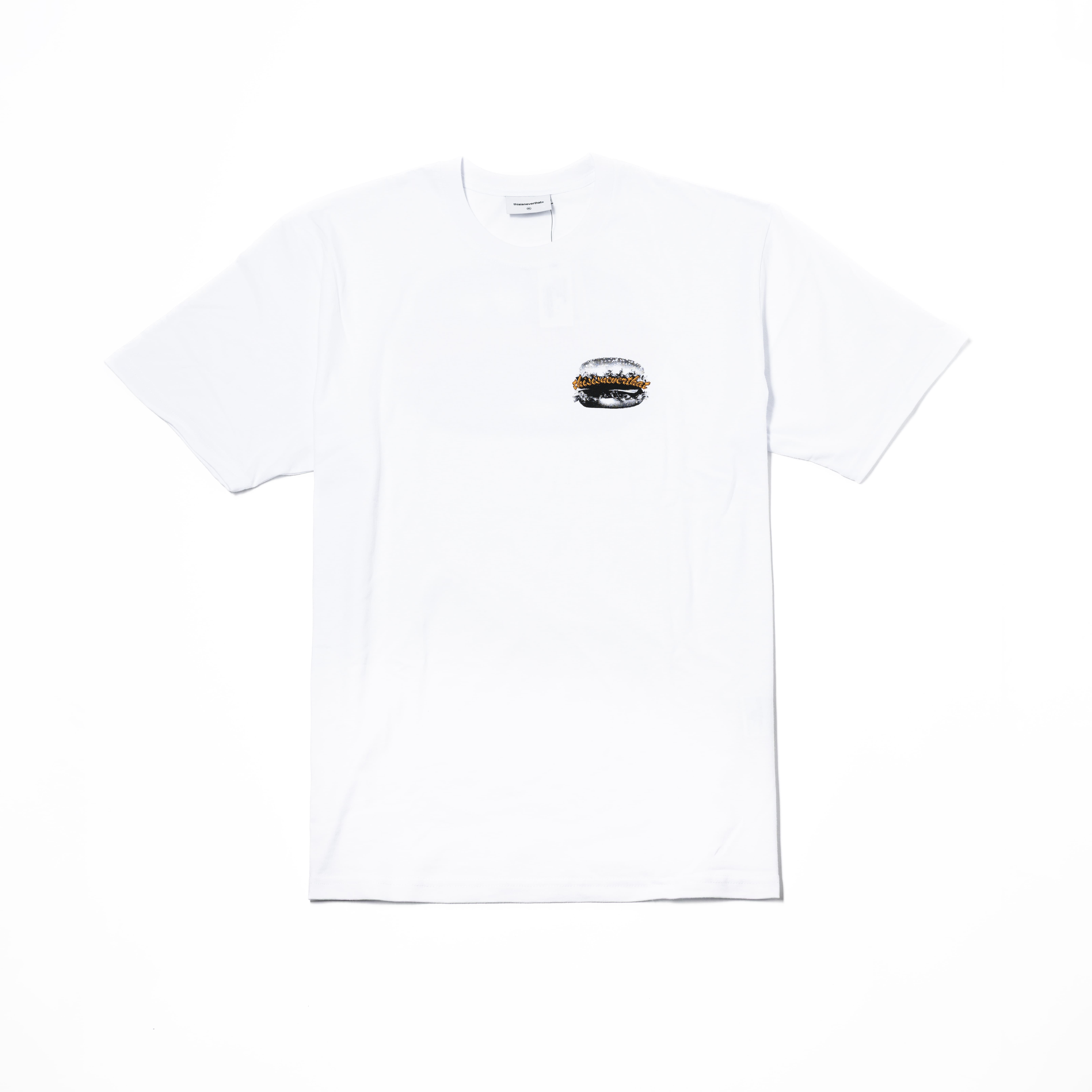 -(B2d01)-THISISNEVERTHAT HAMBURGER TEE T.N.T 漢堡 插畫 短Ｔ白色-TN251TTSST38