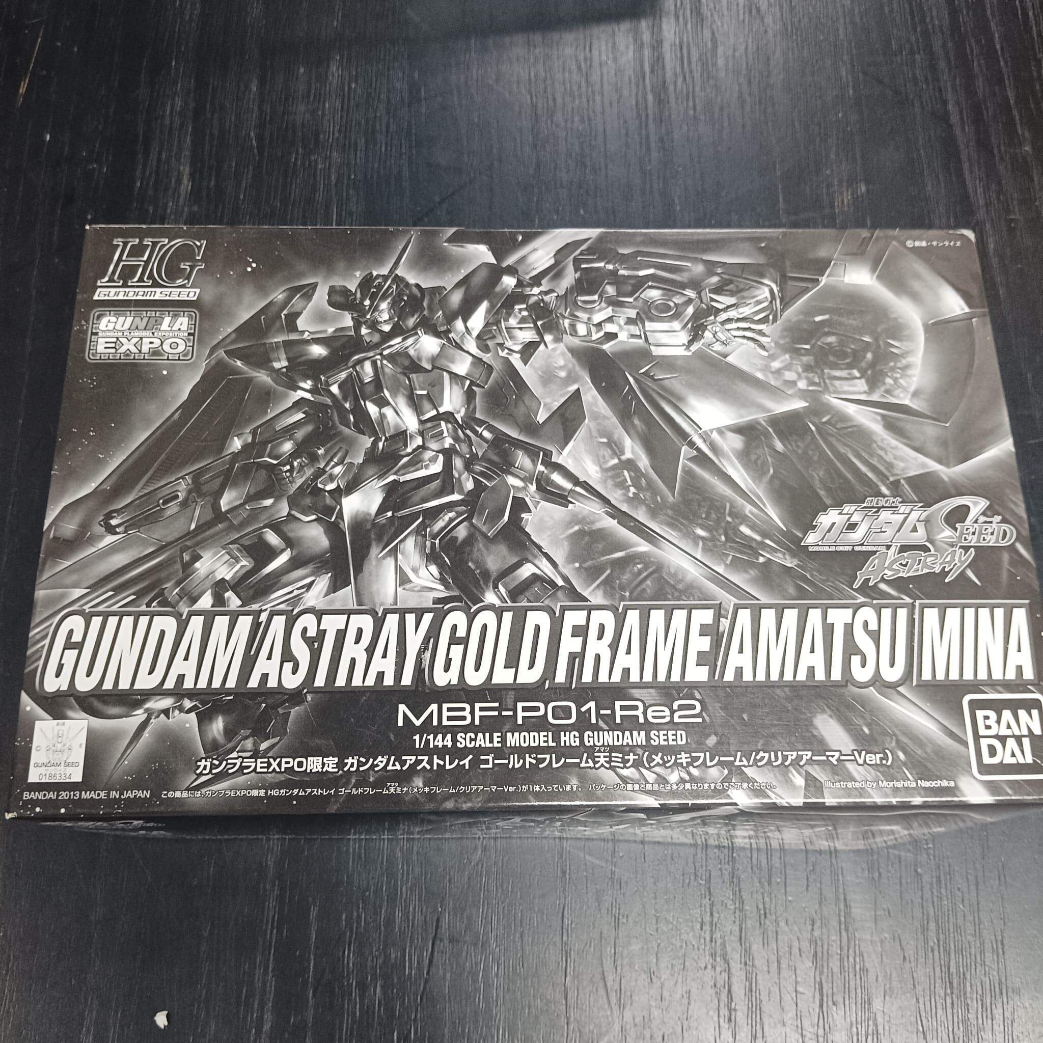 GUNDAM-HG 1/144 GOLD ASTRAY Amatsu mina金迷天蜜娜 EXPO