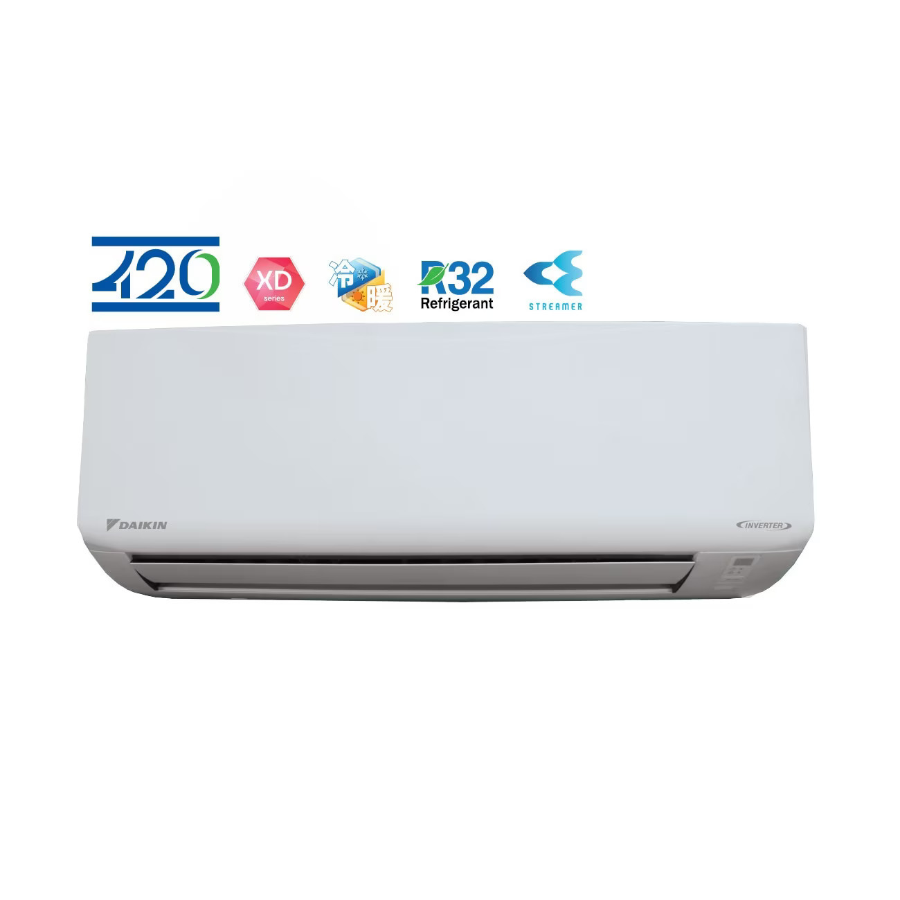 大金 Daikin   FTXD50AV1H/RXD50AV1H‧2匹 R32 變頻冷暖‧420mm‧分體式冷氣機‧香港行貨,原廠1年全機,5年壓縮機保養‧