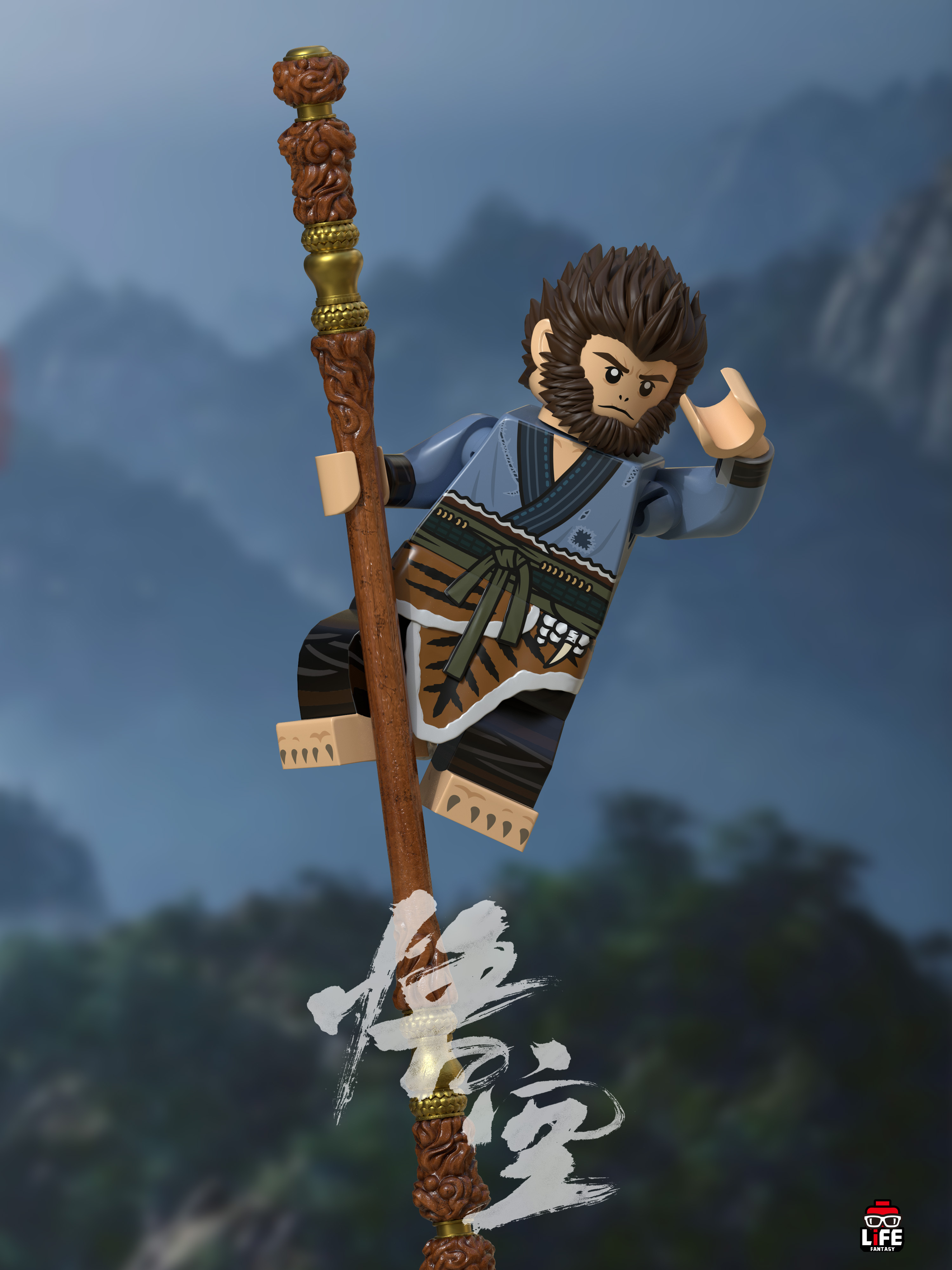 [Life Brick][Preorder] Black Myth Wukong [PADprinted]