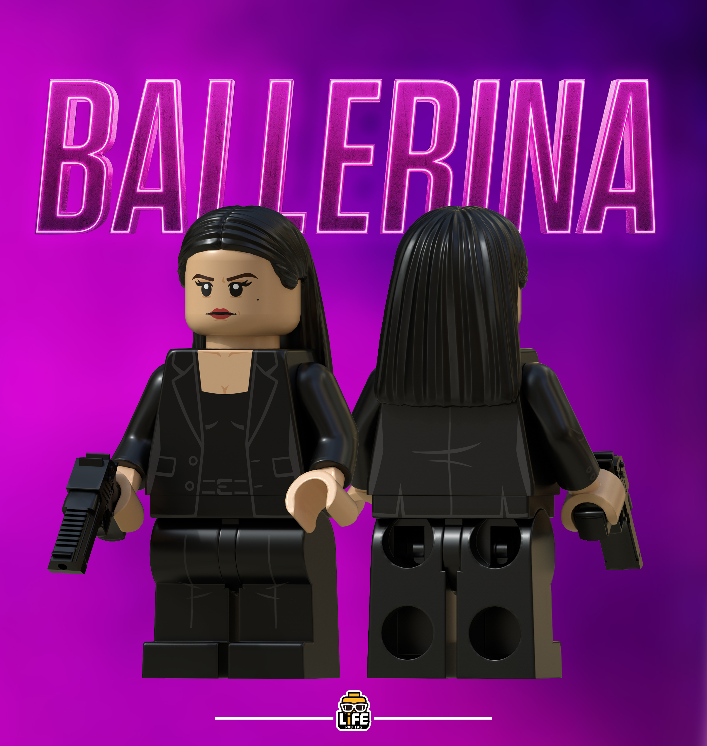 [Life Brick][In Stock] From the World of John Wick: Ballerina [PADprinted]