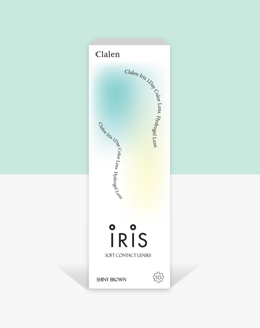 [日拋] Clalen Iris 1 Day 3Tone Shiny Brown 彩色隱形眼鏡 10片/盒
