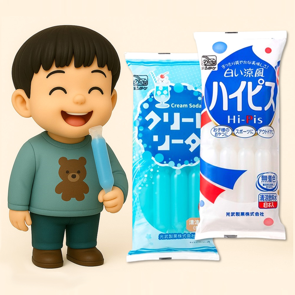 日本 製菓 光武 冰棒 100% 8支入 乳酸 蘇打