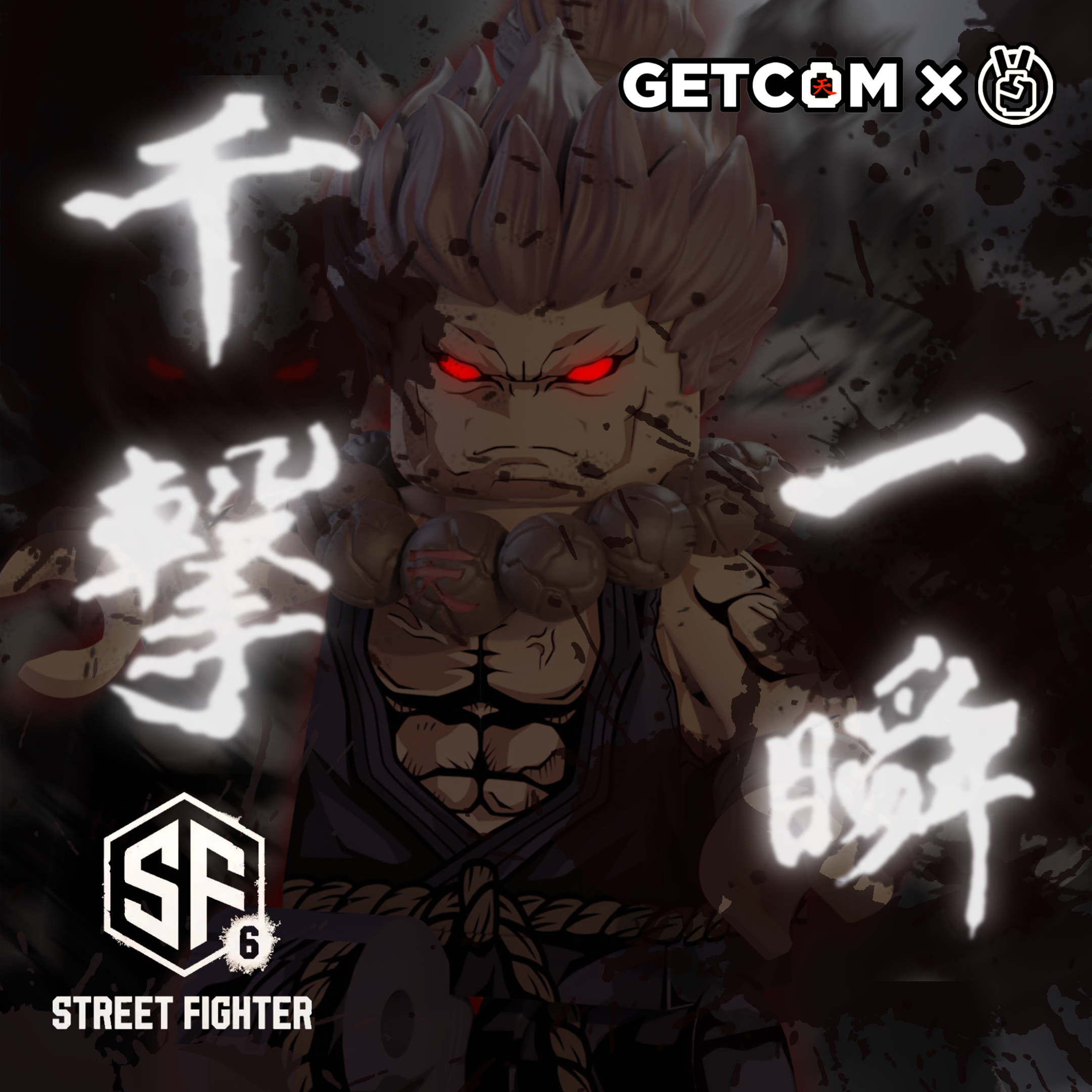 [Getcom & V-sign][Preorder] Character Akuma [PADprinted]