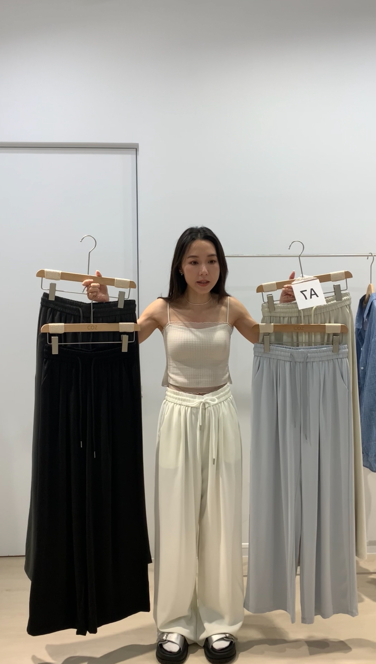 ( 版娘激推包色 ) 夏日必囤貨的抽繩口袋ㄉㄨㄞㄉㄨㄞ冰塊褲F size_9928
