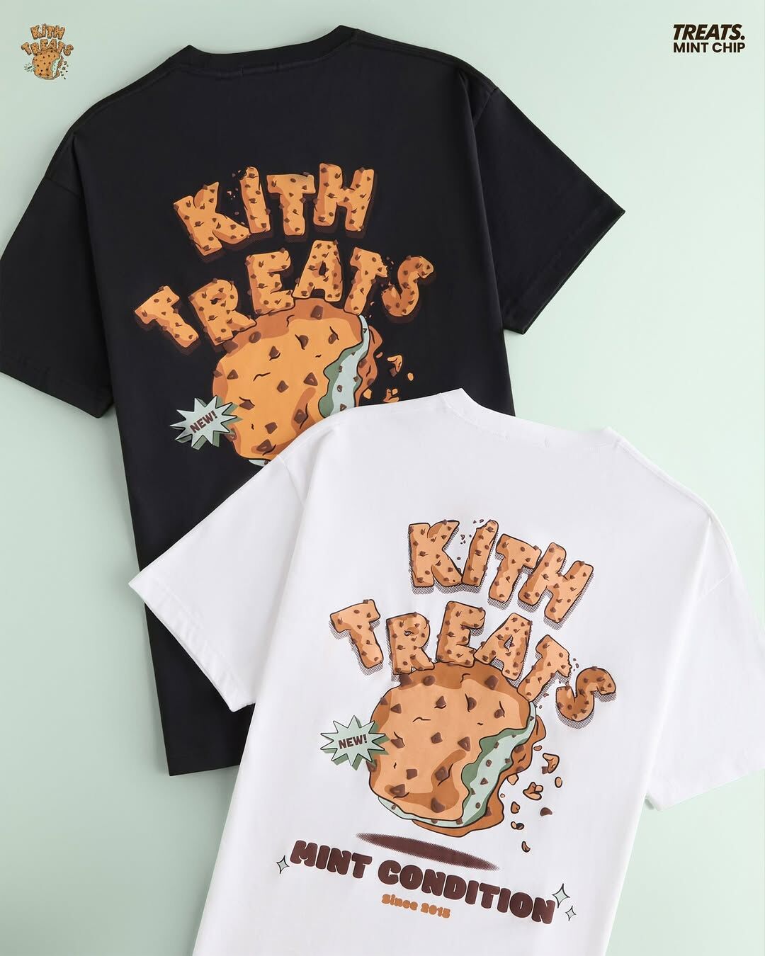 2025SS Kith Treats Mint Condition Pocket Tee 冰淇淋 餅乾 三明治 口袋 短T 現貨 KHT030196