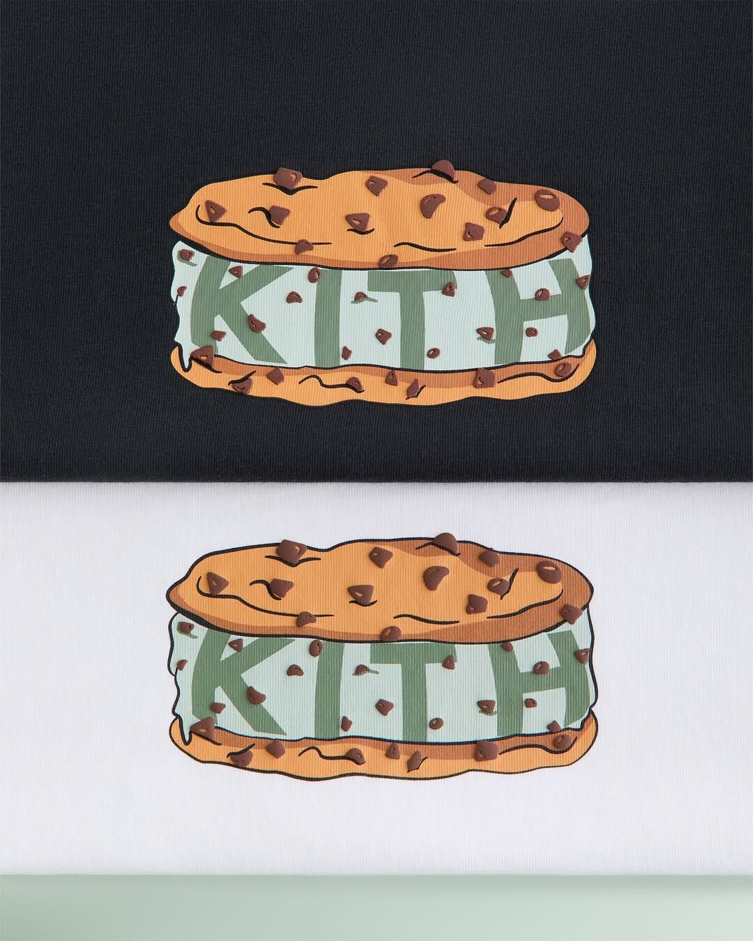 2025SS Kith Treats Mint Chip Tee 冰淇淋 餅乾 三明治 正面 LOGO 短T 現貨 KHT030195