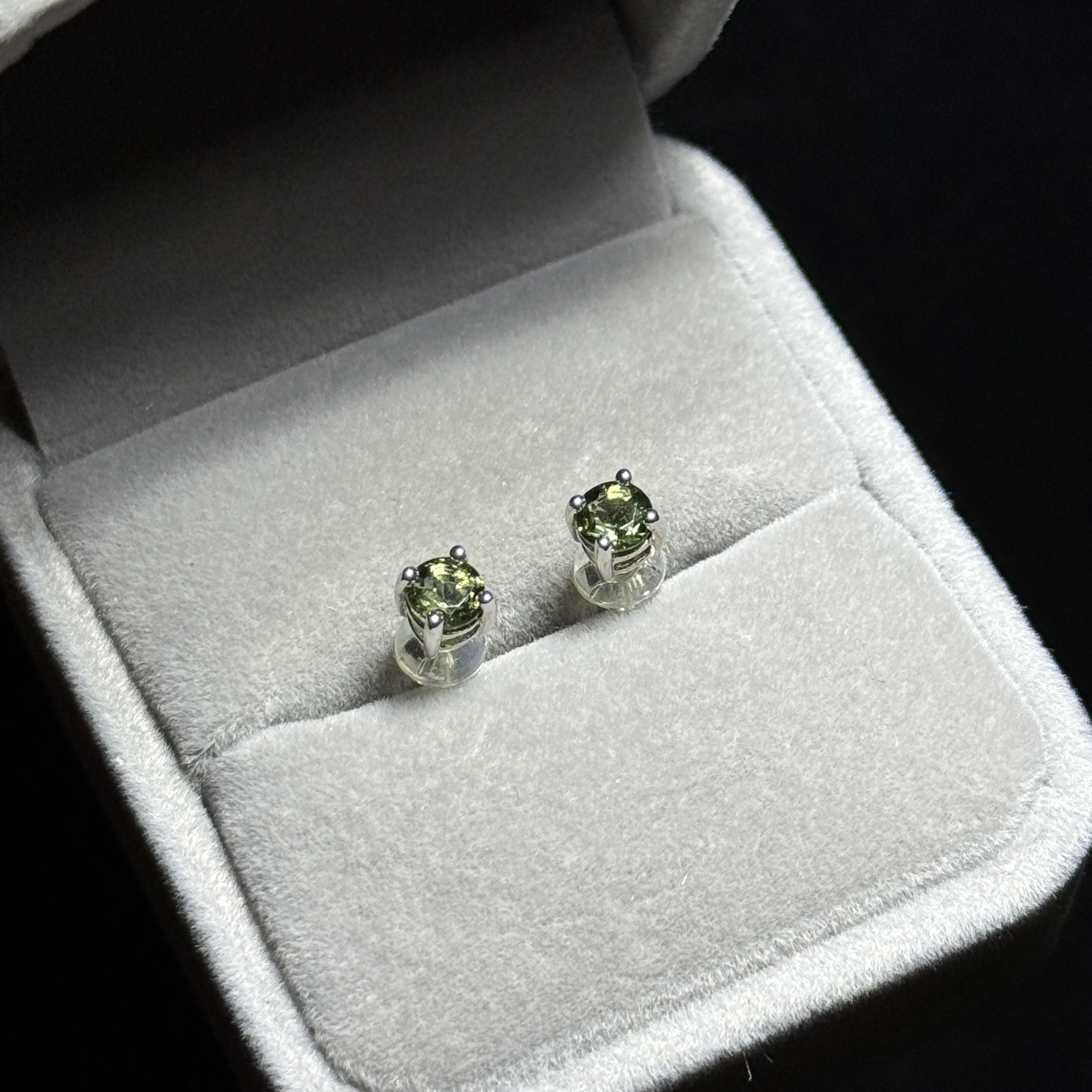 捷克隕石耳環 FX1623