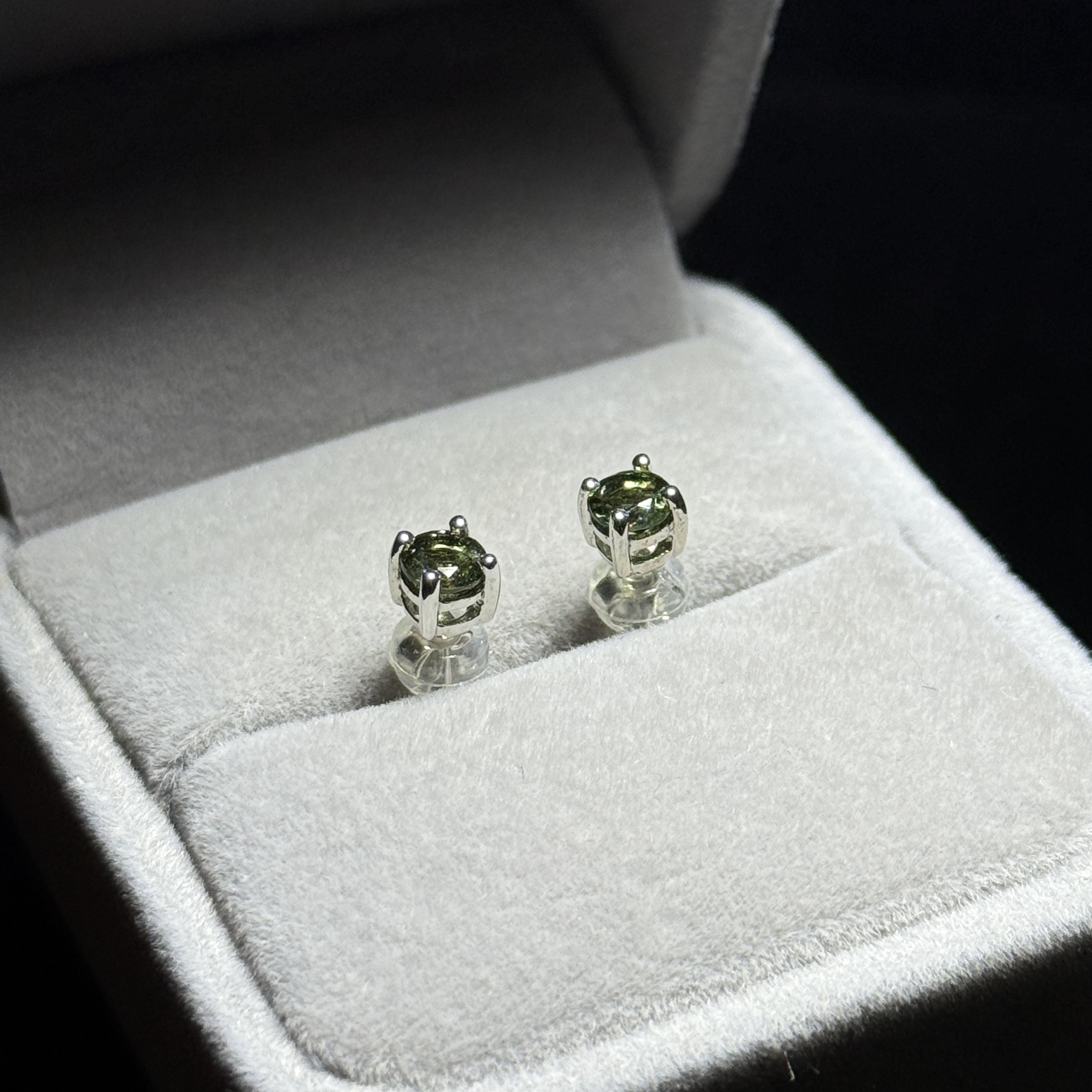 捷克隕石耳環 FX1623