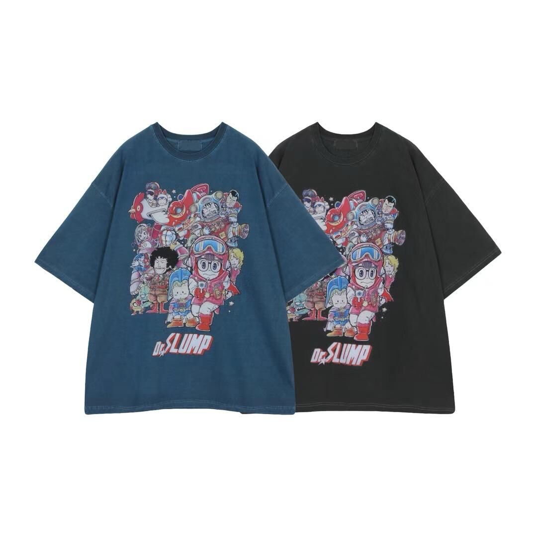 卡通圖案英文字短袖Tee T5710