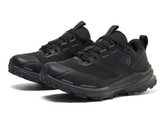 The North Face 北面 女款黑色防水登山鞋｜DryVent 透氣防滑徒步鞋 JUN25