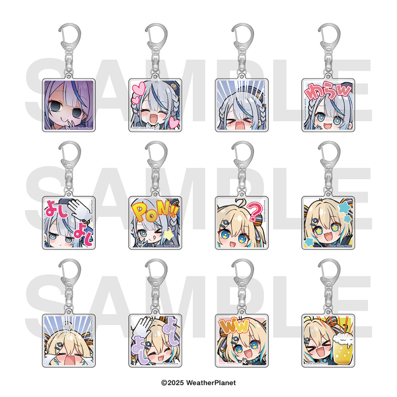 「ACG.GO」Vutber 代購 WeatherPlanet in E-DINER Cafe 通販周邊 (雨海ルカ/天晴ひなた)