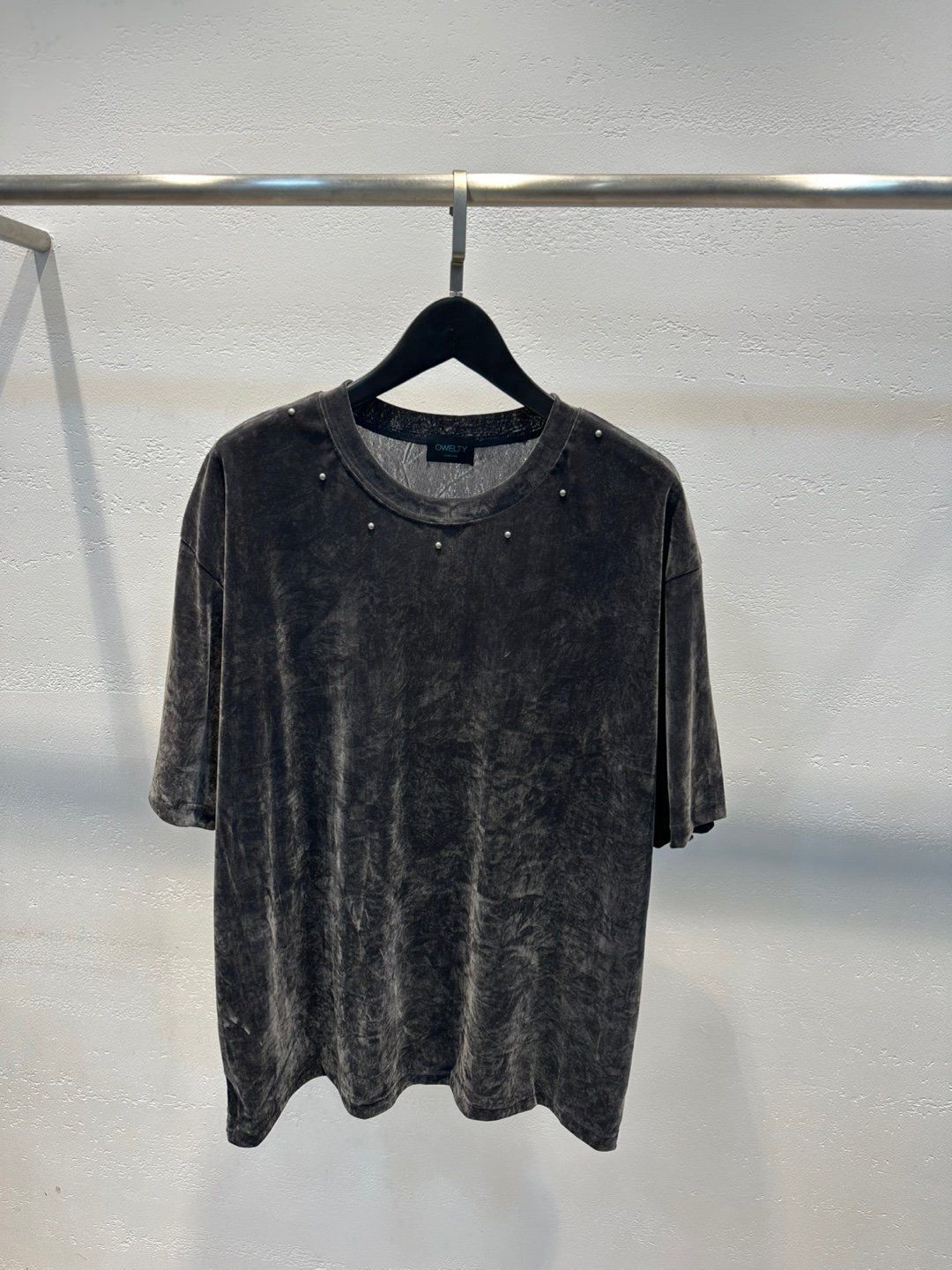 淨色絲絨短袖Tee T5713