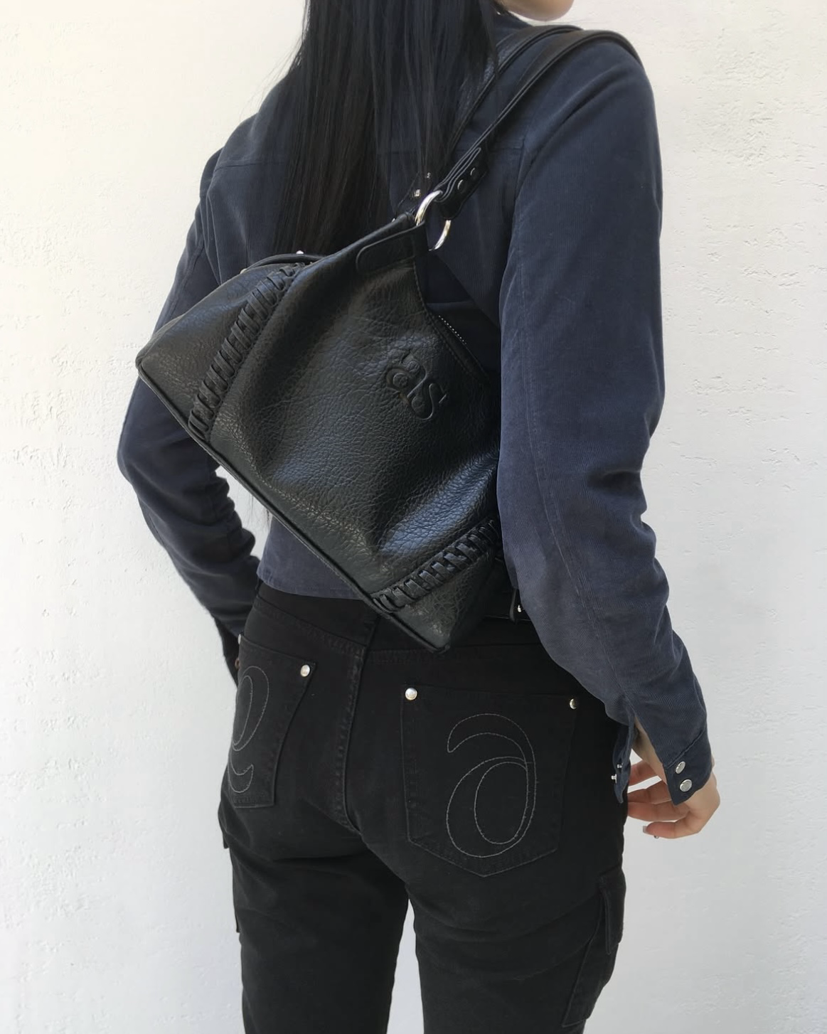 as'on BONITA MINI BAG / BLACK AsOn Bonita Mini Bag Black