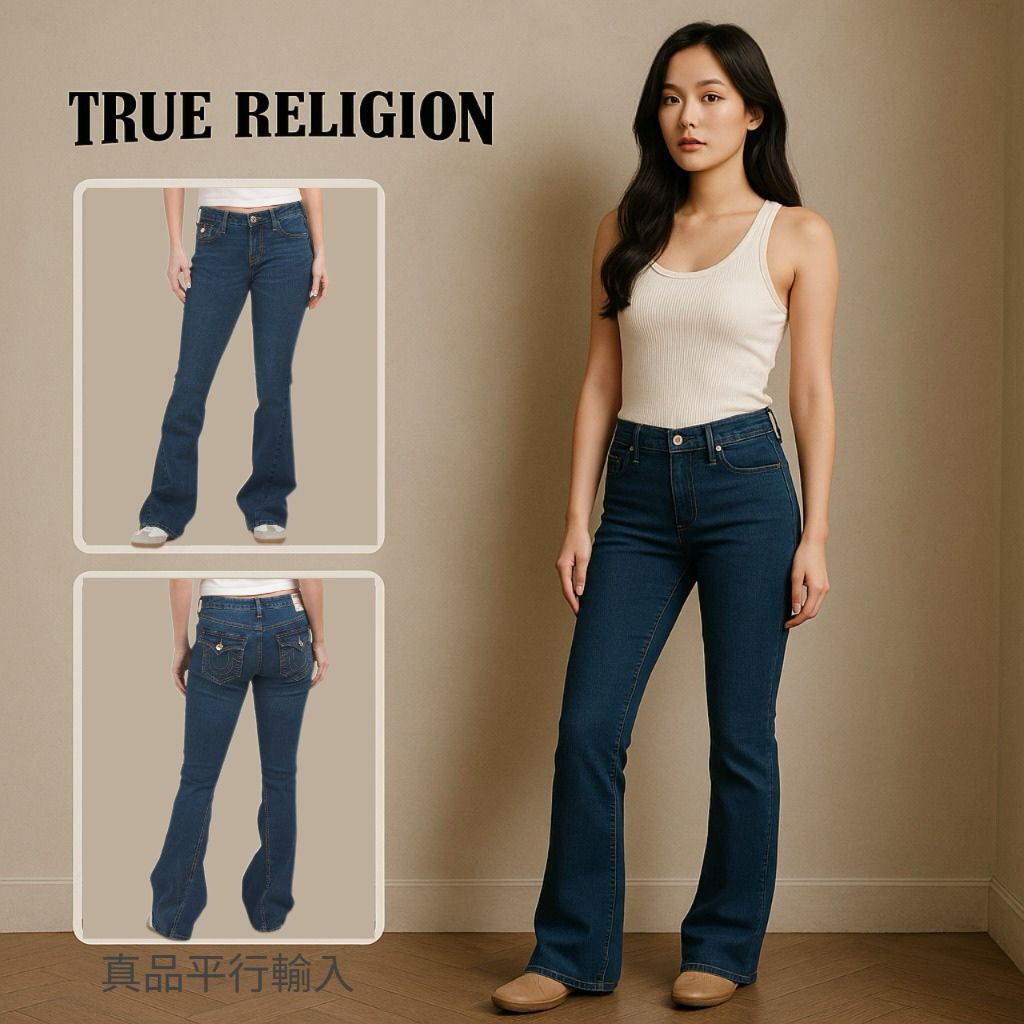 【預購】TRUE RELIGION Joey Single G061101 女裝牛仔褲
