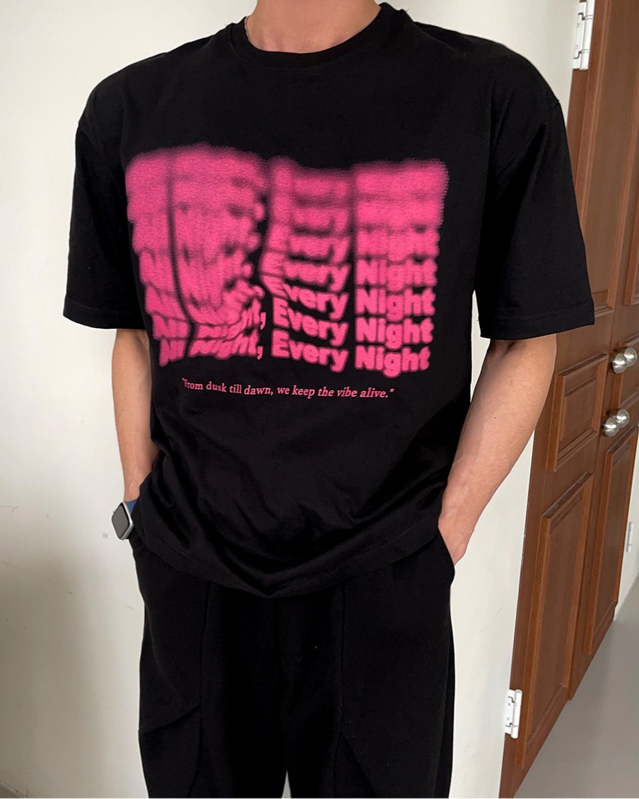 Flow All Night 短袖T卹