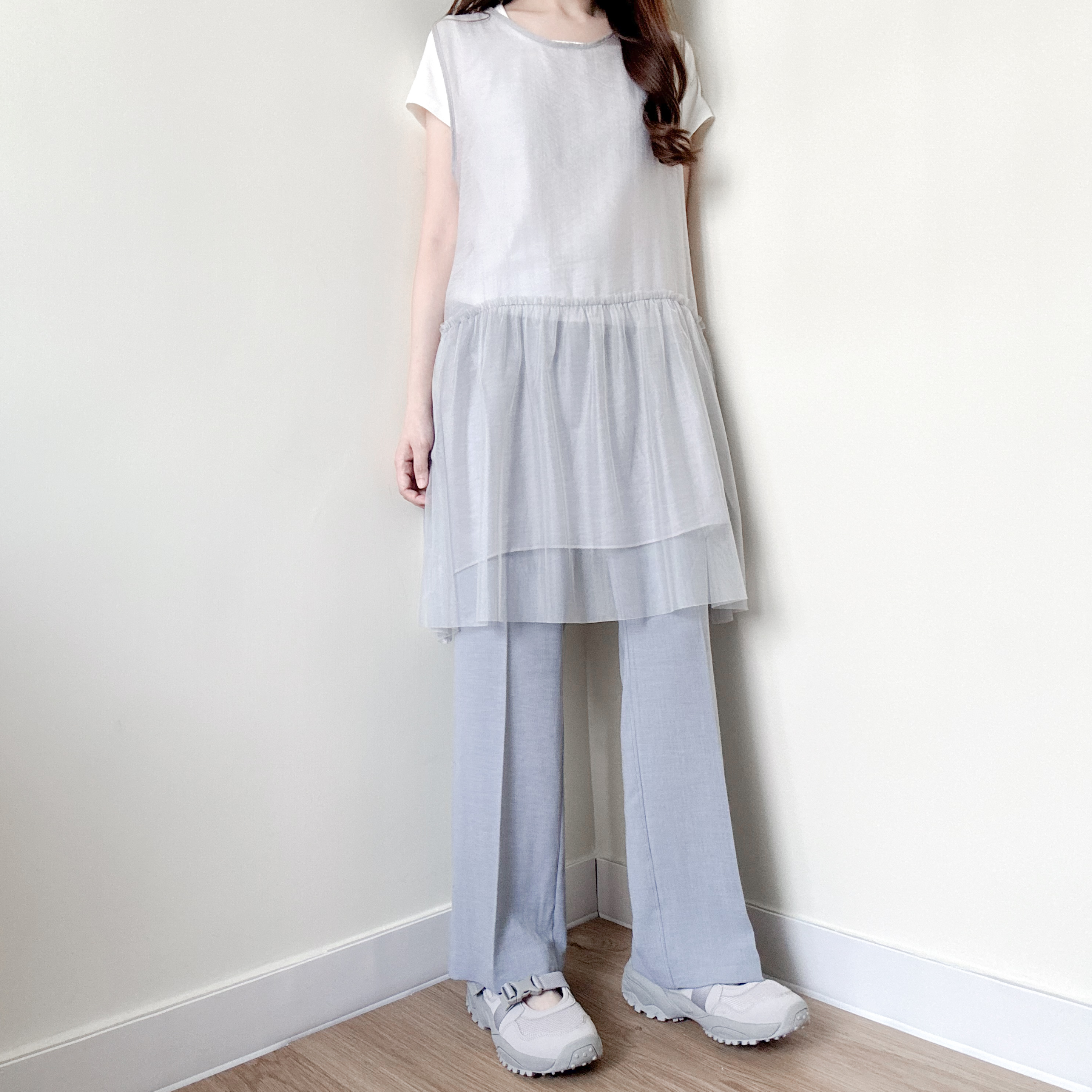 透視背心紗紗裙