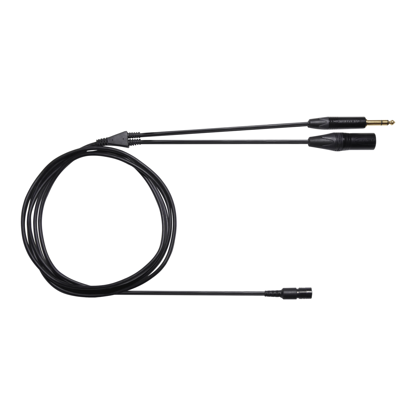 Shure BCASCA-NXLR3QI 6.3mm Cable Assembly with Neutrik Connector for BRH440M, BRH441M and BRH50M