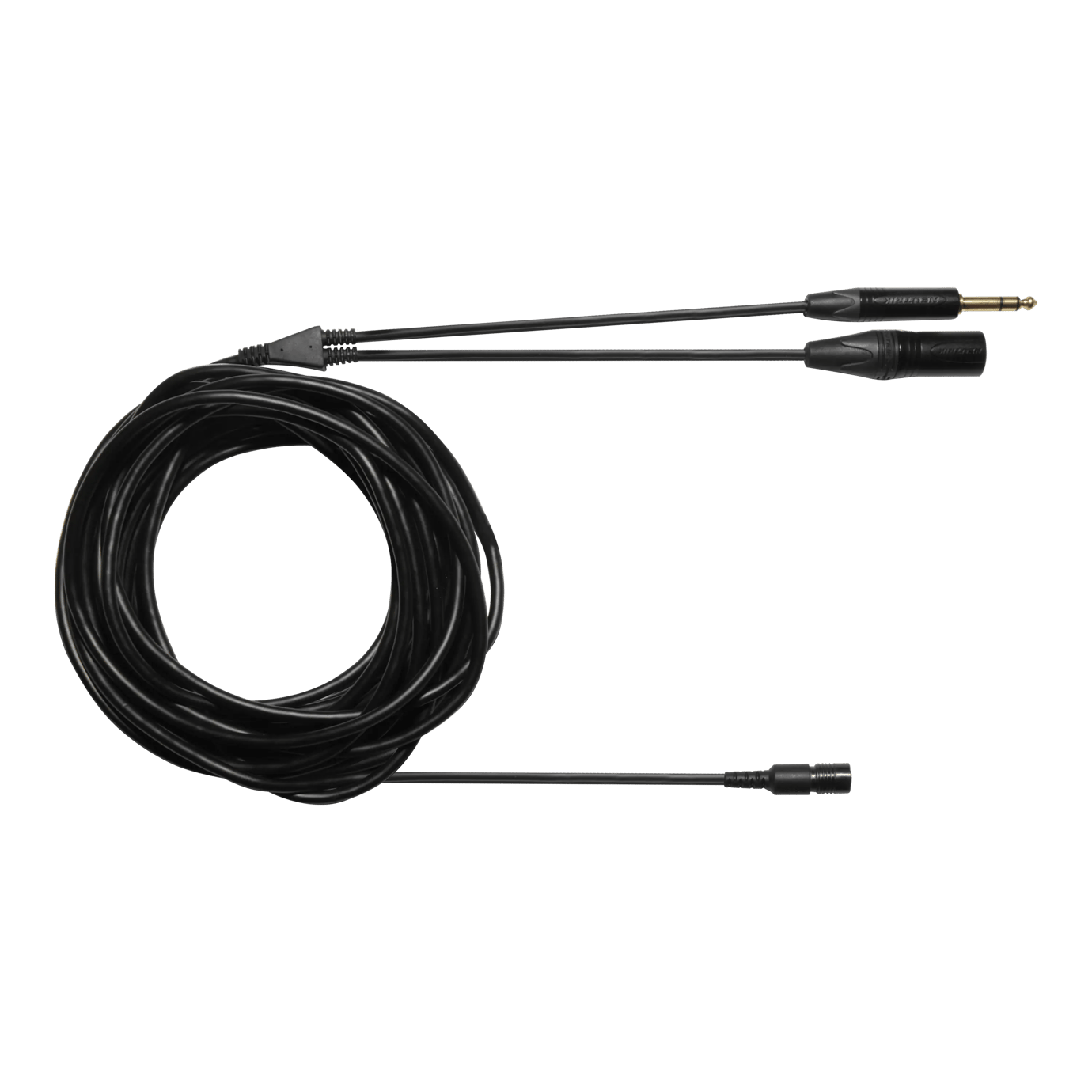 Shure BCASCA-NXLR3QI-25 long XLR / 6.3mm Cable Assembly with Neutrik Connector for BRH440M, BRH441M and BRH50M