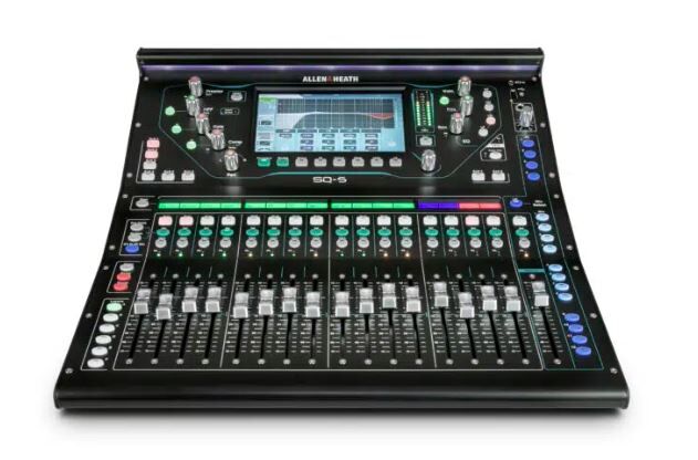 Allen & Heath - SQ-5  (48 Channel / 36 Bus / 17 Fader Digital Mixer)