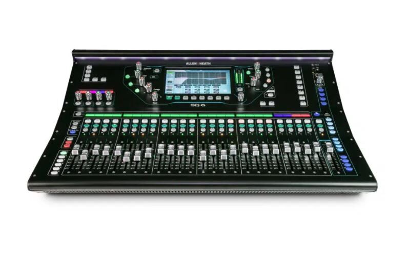Allen & Heath - SQ-6 (48 Channel / 36 Bus / 25 Fader Digital Mixer)