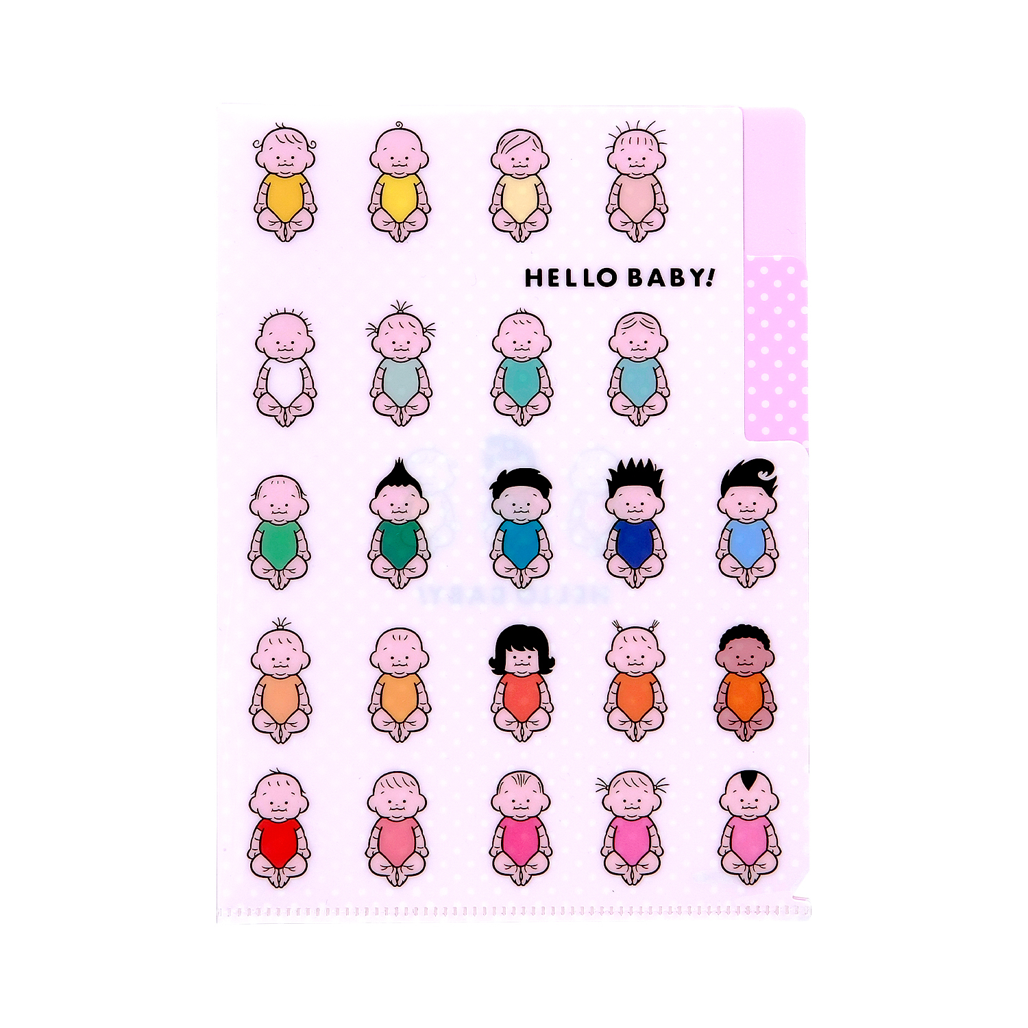 HELLO BABY A5 雙層資料夾 嬰兒系列｜日本 Gakken