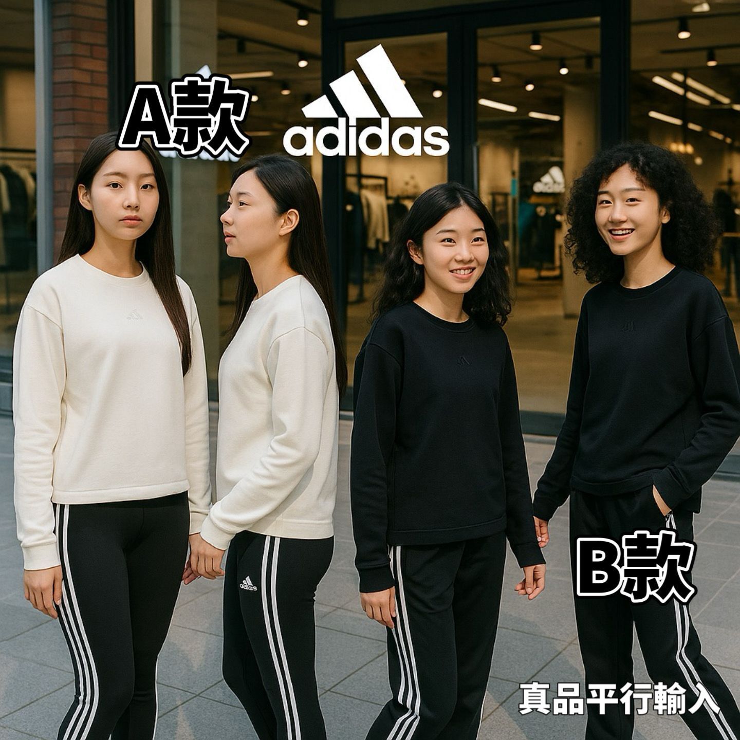 【預購】Adidas G061153 女童長袖上衣