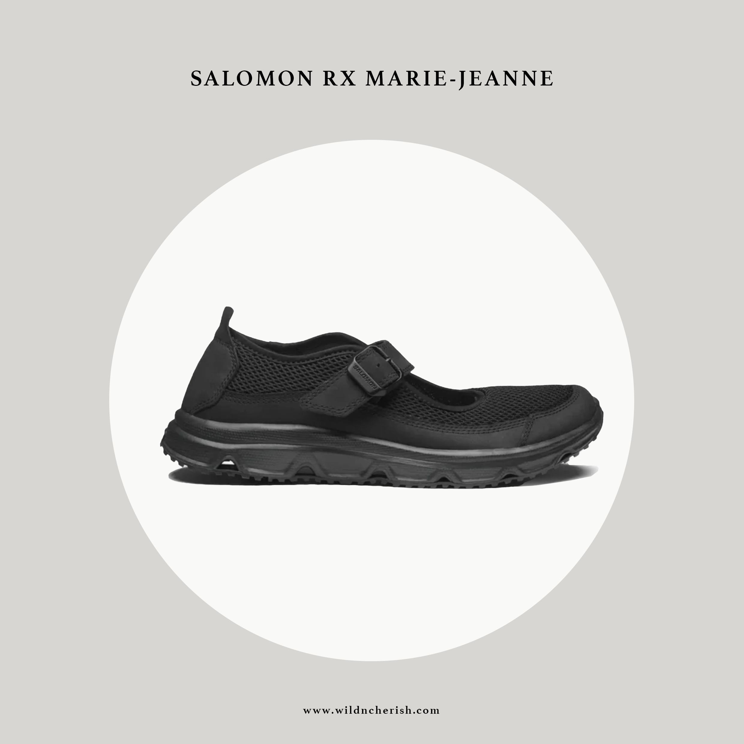 預訂 | Salomon RX Marie-Jeanne 黑色