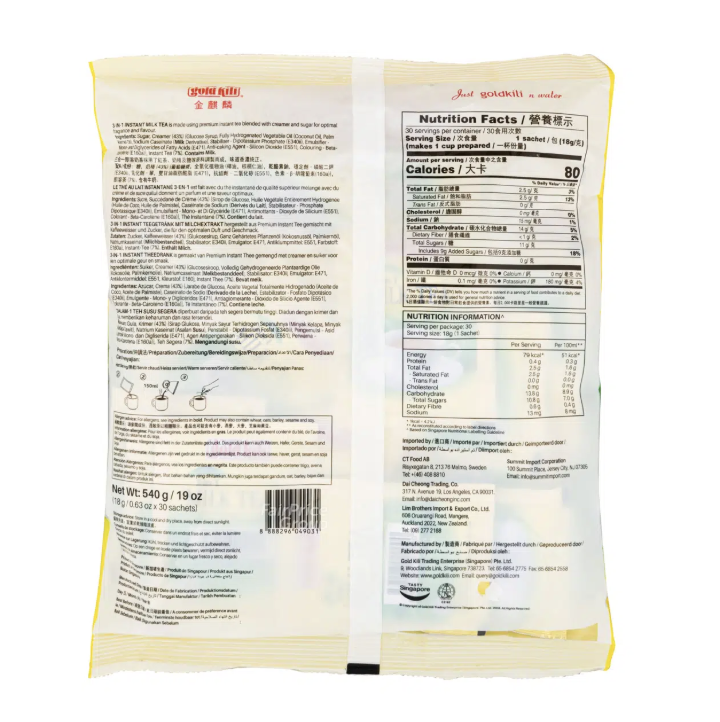 Gold Kili 3 in 1 Instant Milk Tea