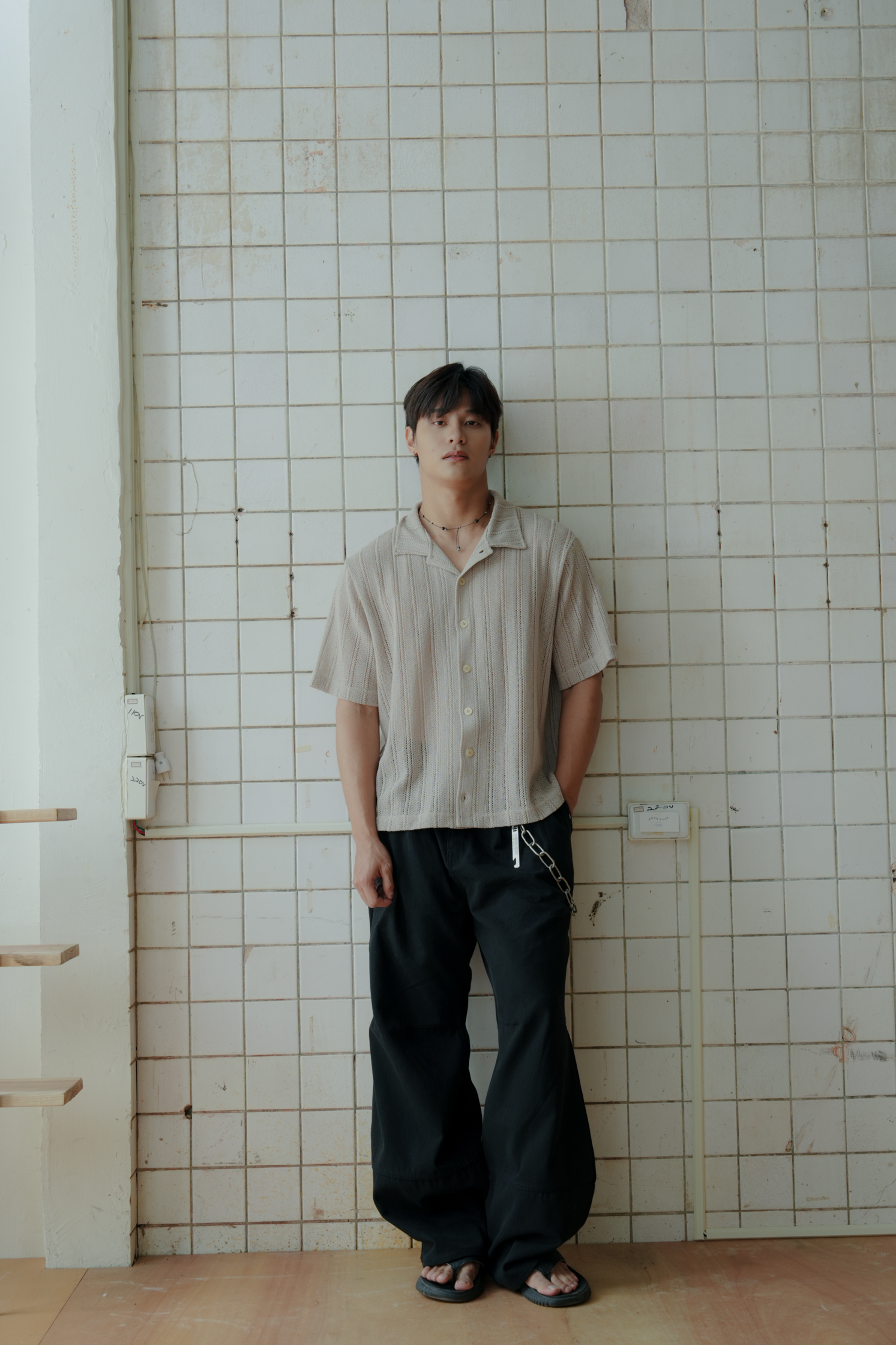 Cotton Net Cardigan #襯衫