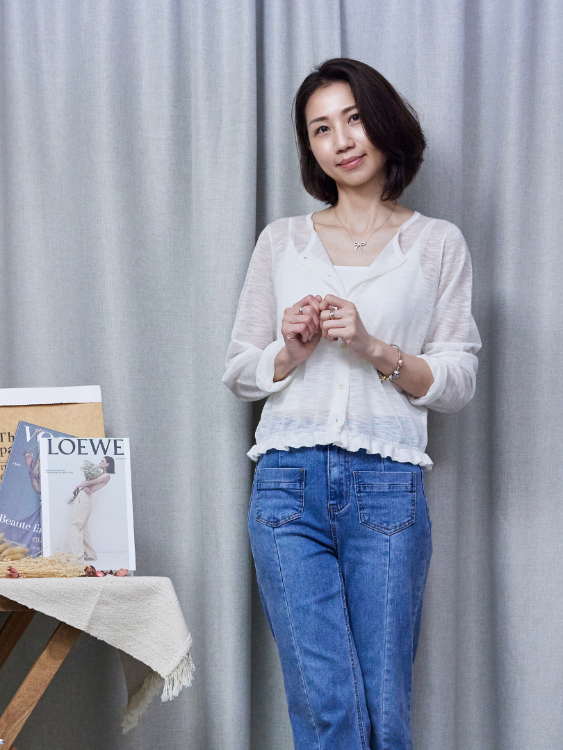 今天想加點溫柔感？這件針織外套可以！