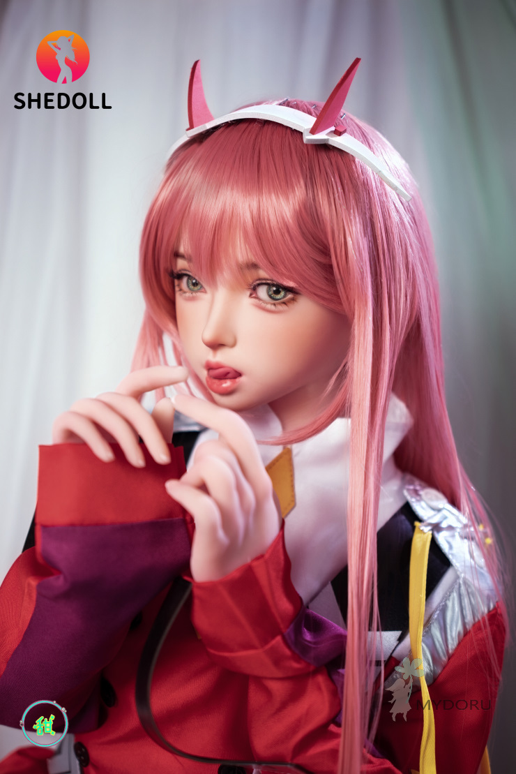 SHEDOLL 152cm 南溪 COS ZeroTwo 棒棒糖美少女