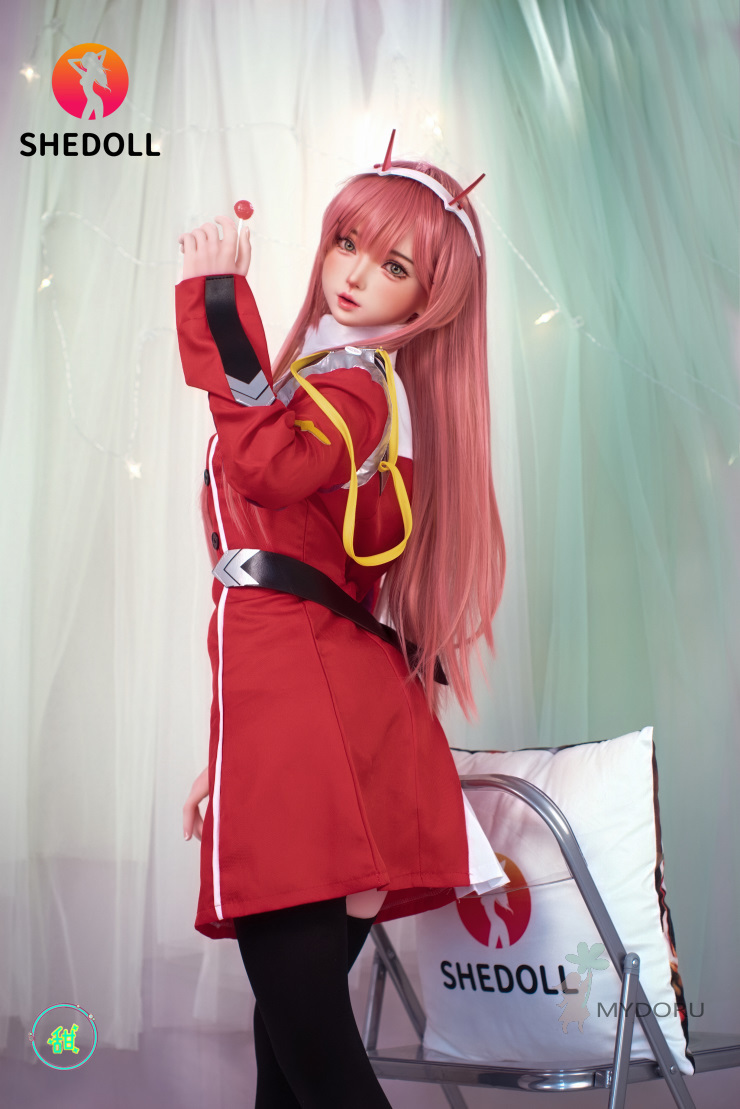 SHEDOLL 152cm 南溪 COS ZeroTwo 棒棒糖美少女