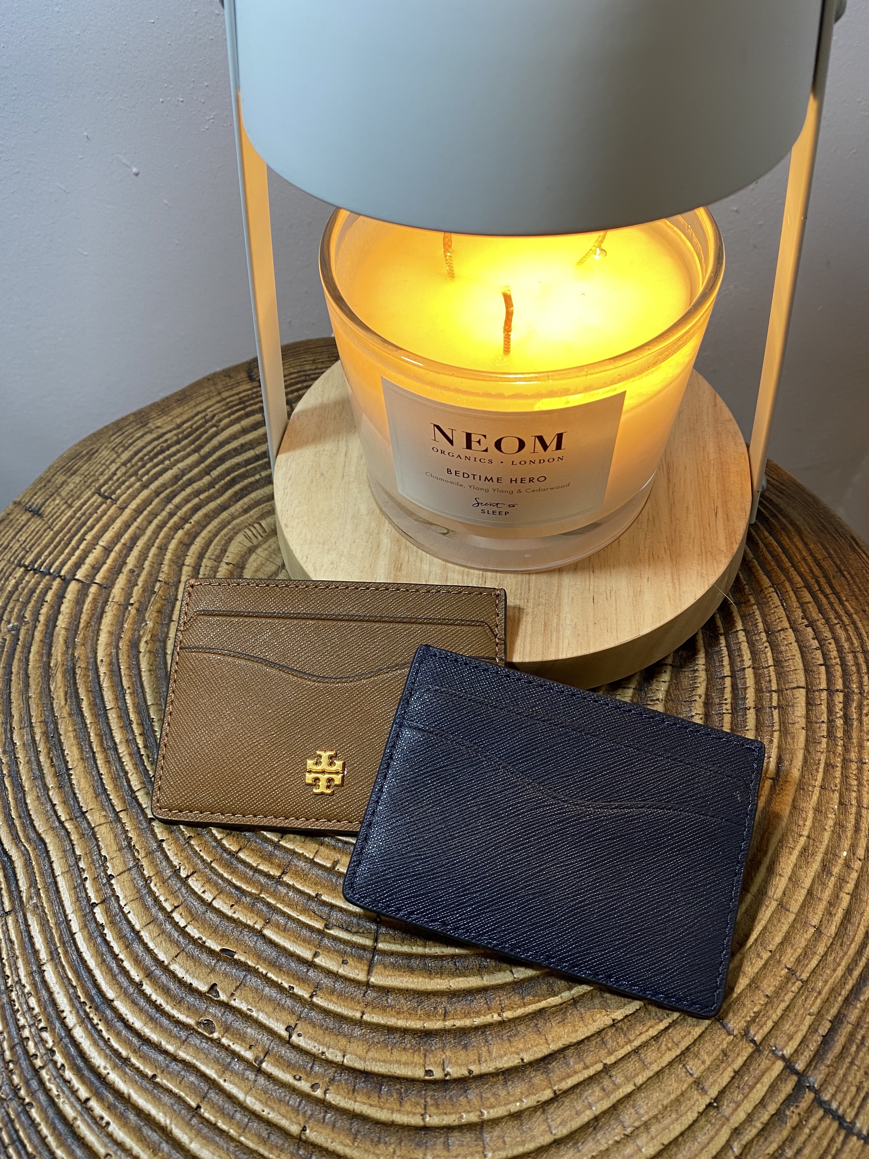 美國現貨 Tory Burch Emerson Slim Card Case Gold Logo