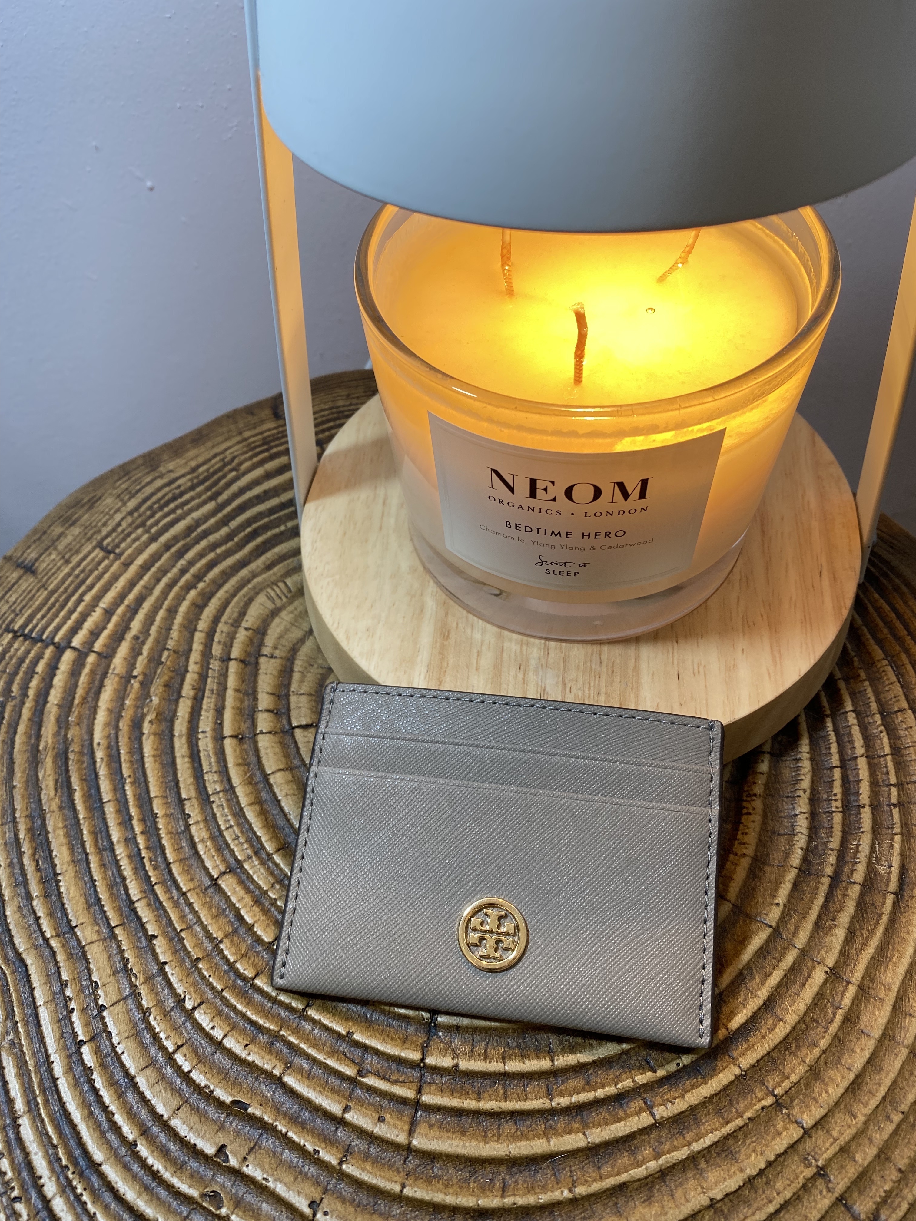 美國現貨 Tory Burch Robinson Card Case Gold Logo