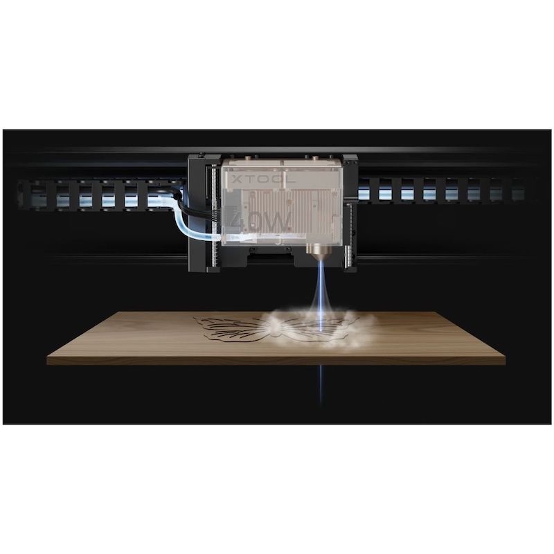 DTSL_Makeblock xTool Air Assist 2.0_Steady Output of 30L per min Airflow