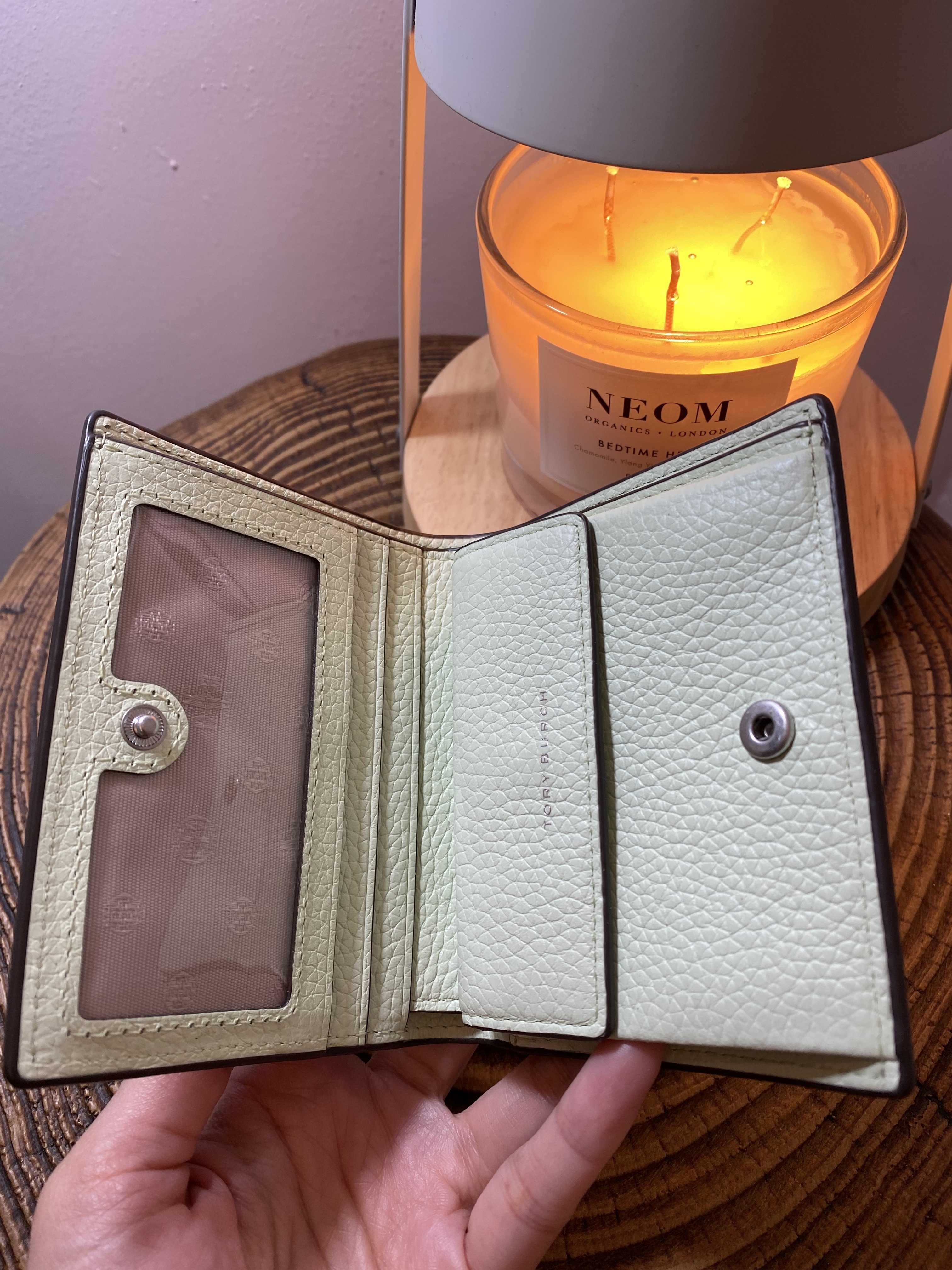 美國現貨 Tory Burch Blake Color Block Mini Wallet