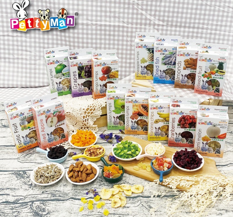 PTM小動物天然果乾40g 80g 100g 120g