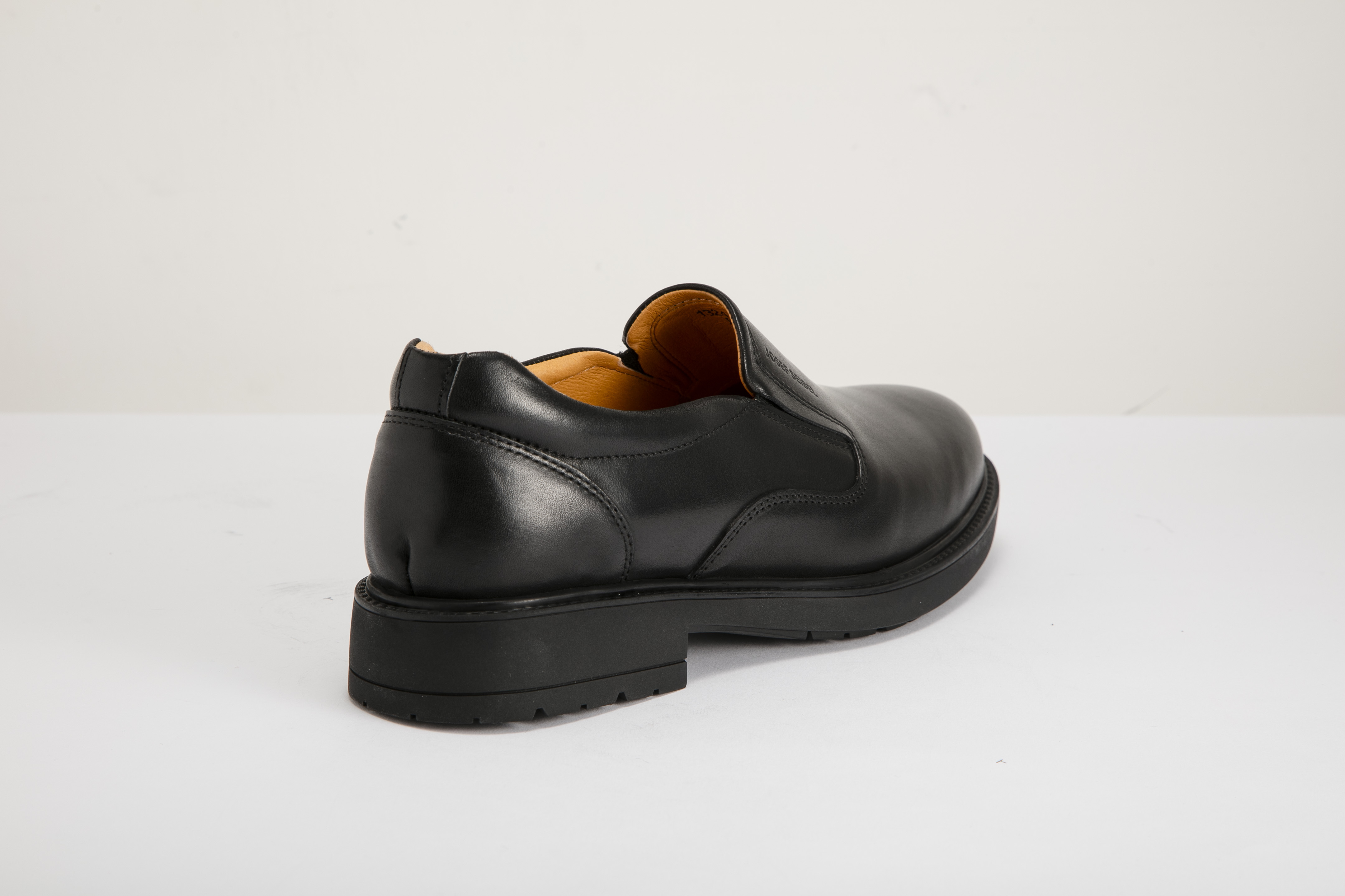 Josef Seibel - 男裝無飾正裝懶人皮鞋 25901324 11-BK