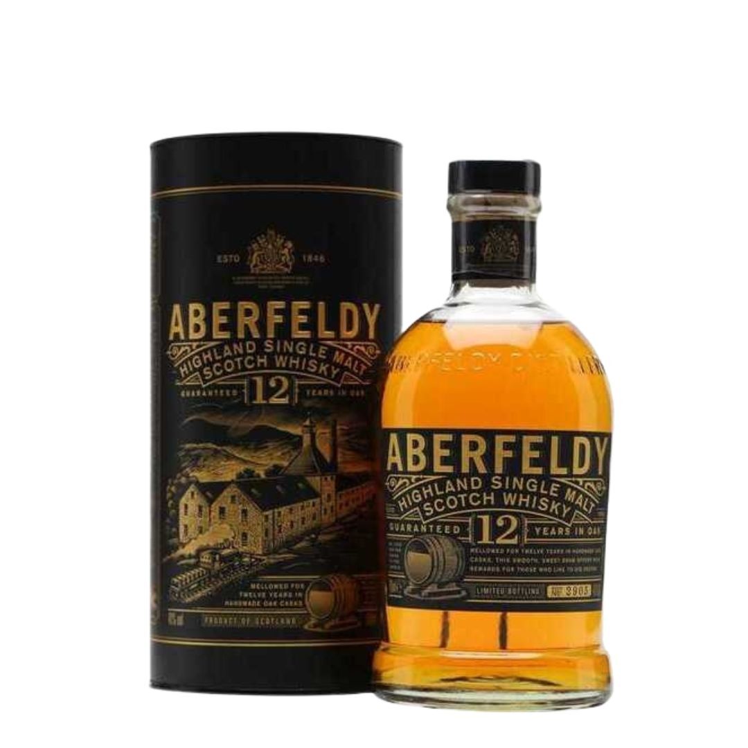 Aberfeldy 12 Years Highland Single Malt Whisky (盒裝)