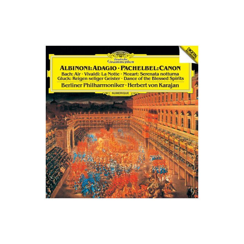 Herbert Von Karajan/ Berliner Philharmoniker - ALBINONI: Adagio / PACHELBEL: Canon, etc. (SHMCD)