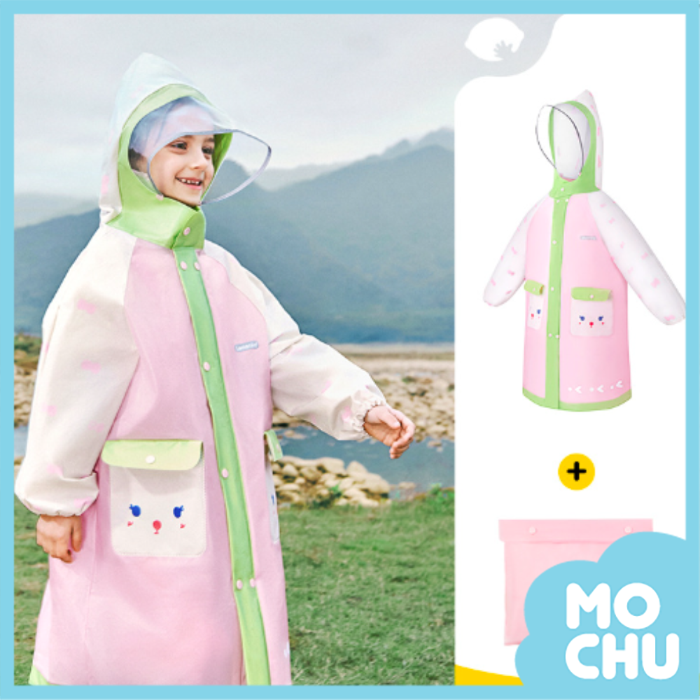 動物口袋雨衣(三色)
