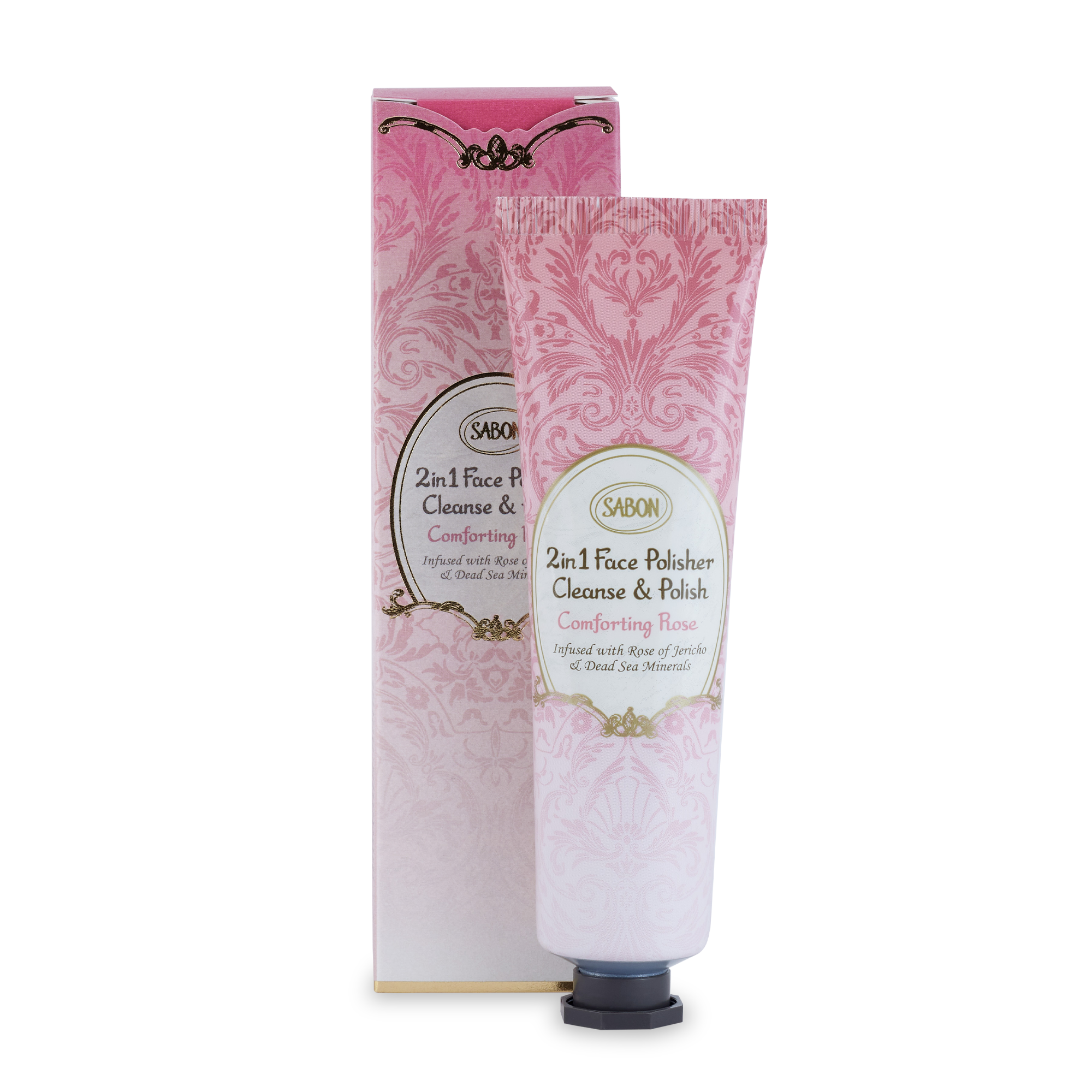 二合一臉部磨砂膏-珍萃玫瑰 60ml