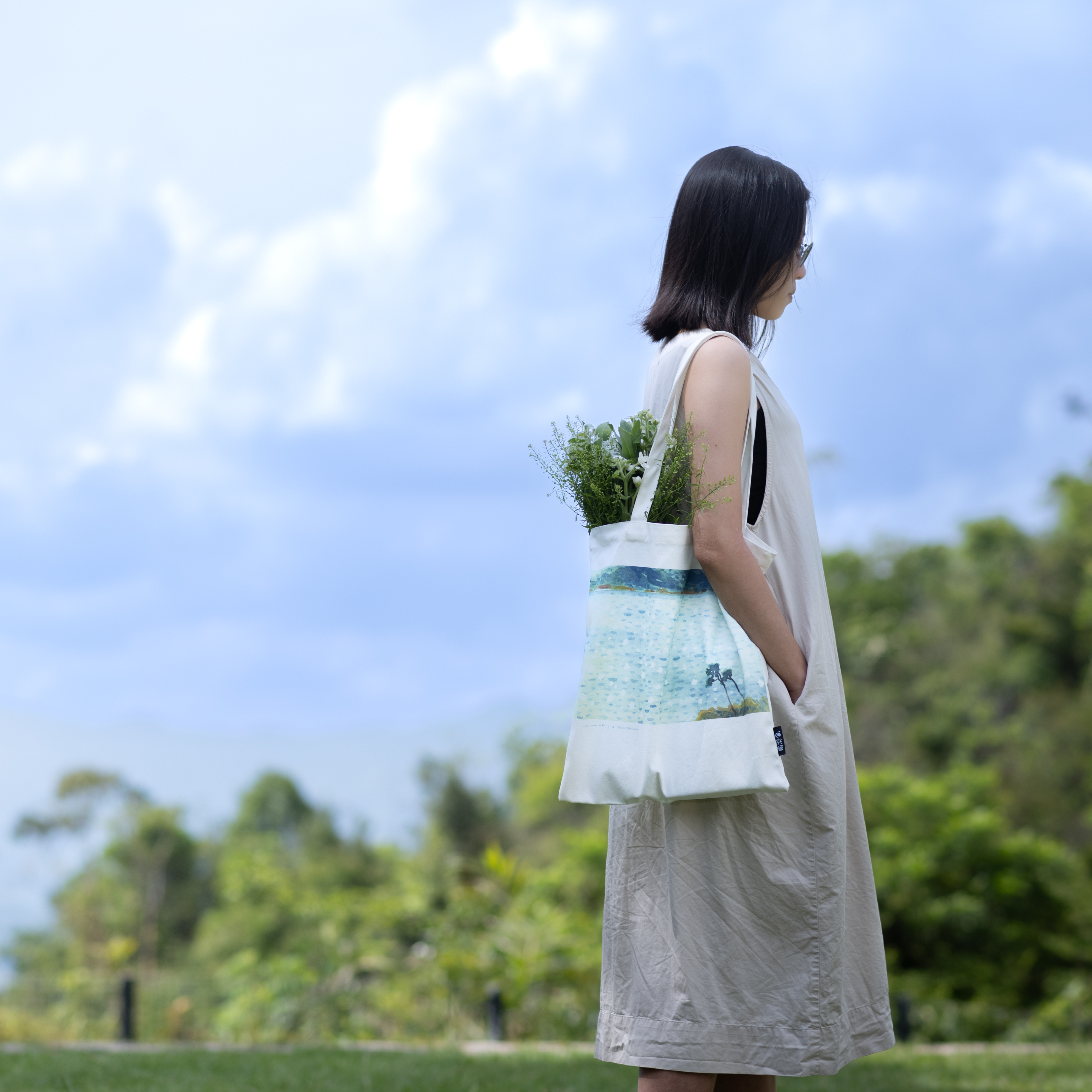 《造在山上的青年村》系列ーー黃進曦    Totebag