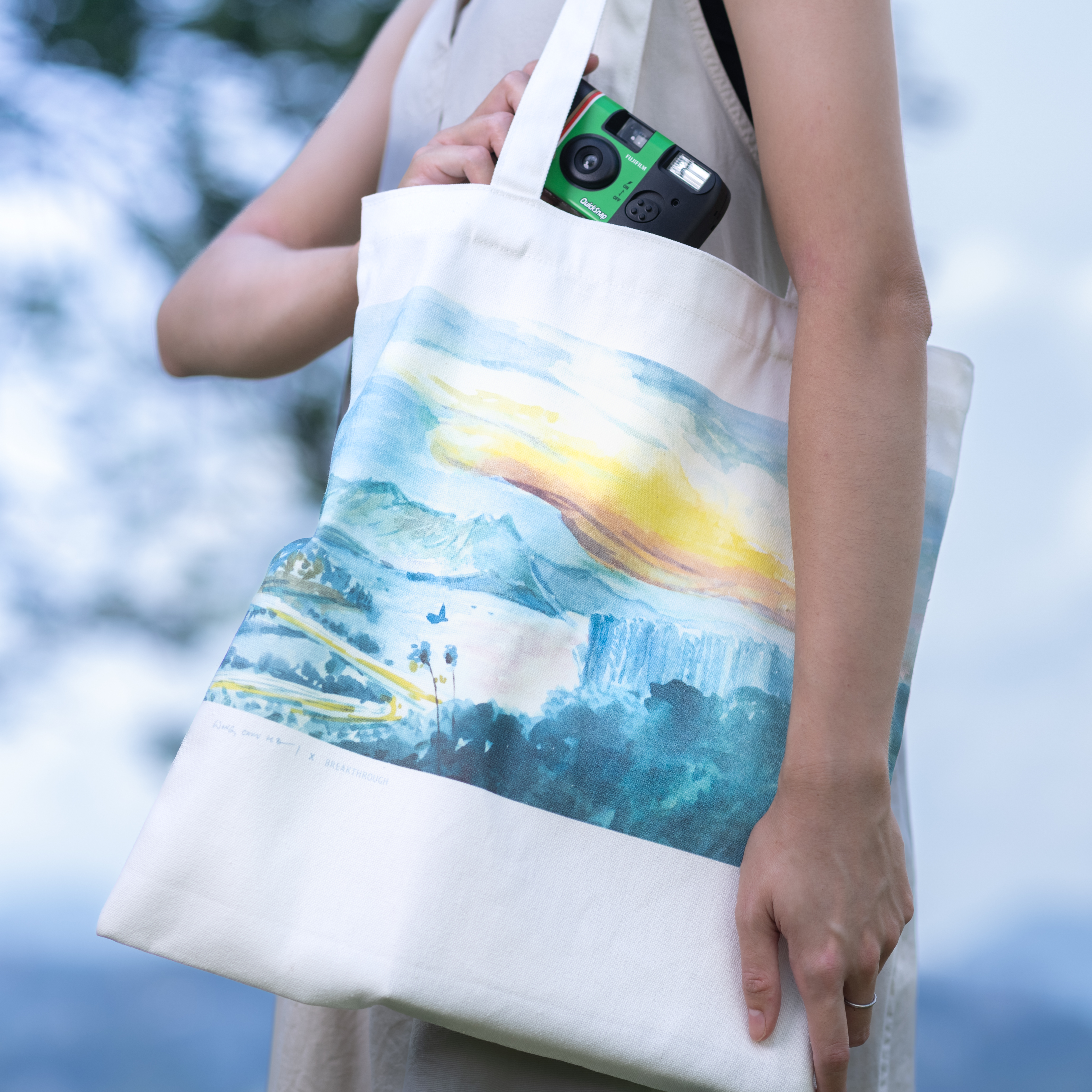 《造在山上的青年村》系列ーー黃進曦    Totebag