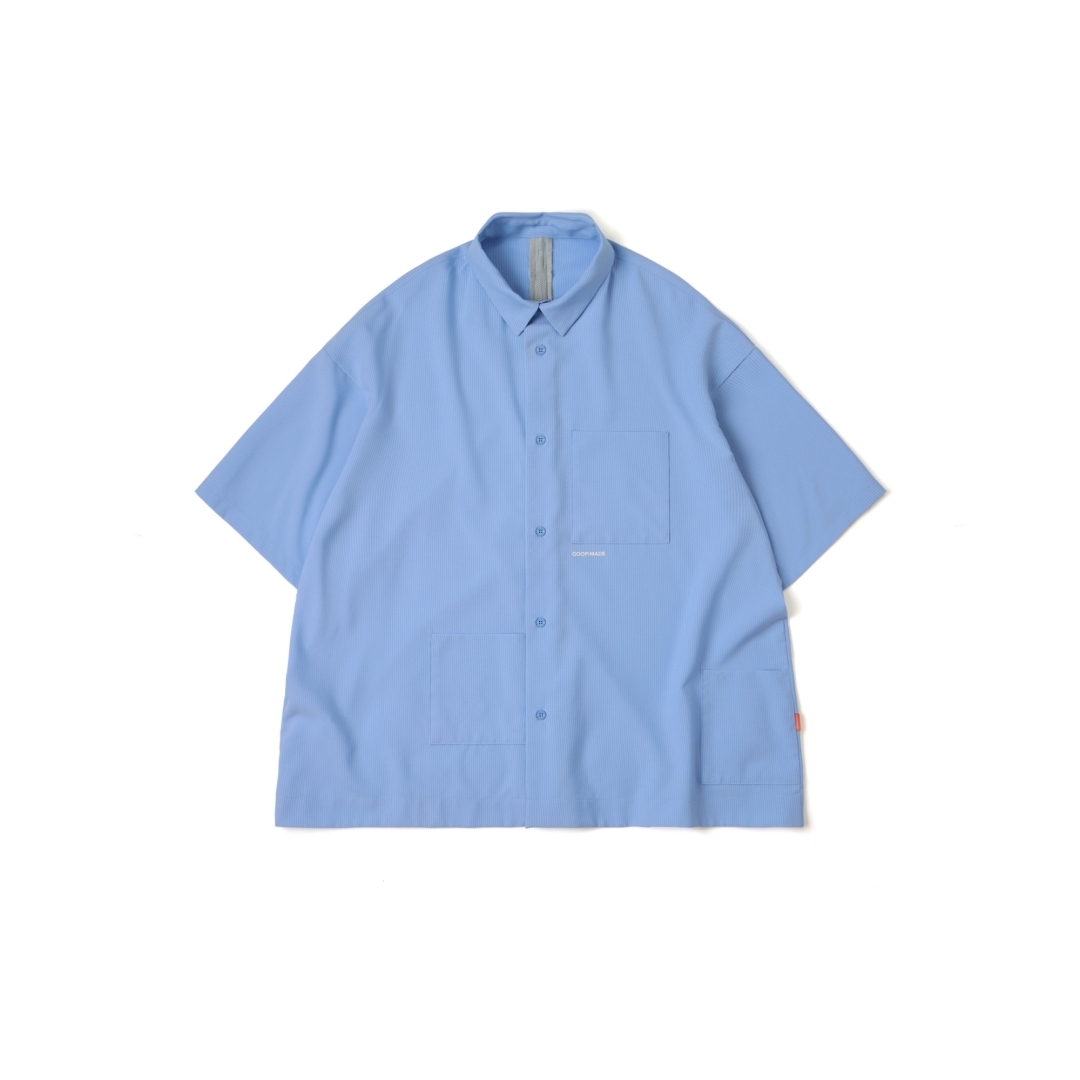 GOOPiMADE 2025 “GNV-Z” SOFTBOX Zip-Split Wide Shirt 6/1