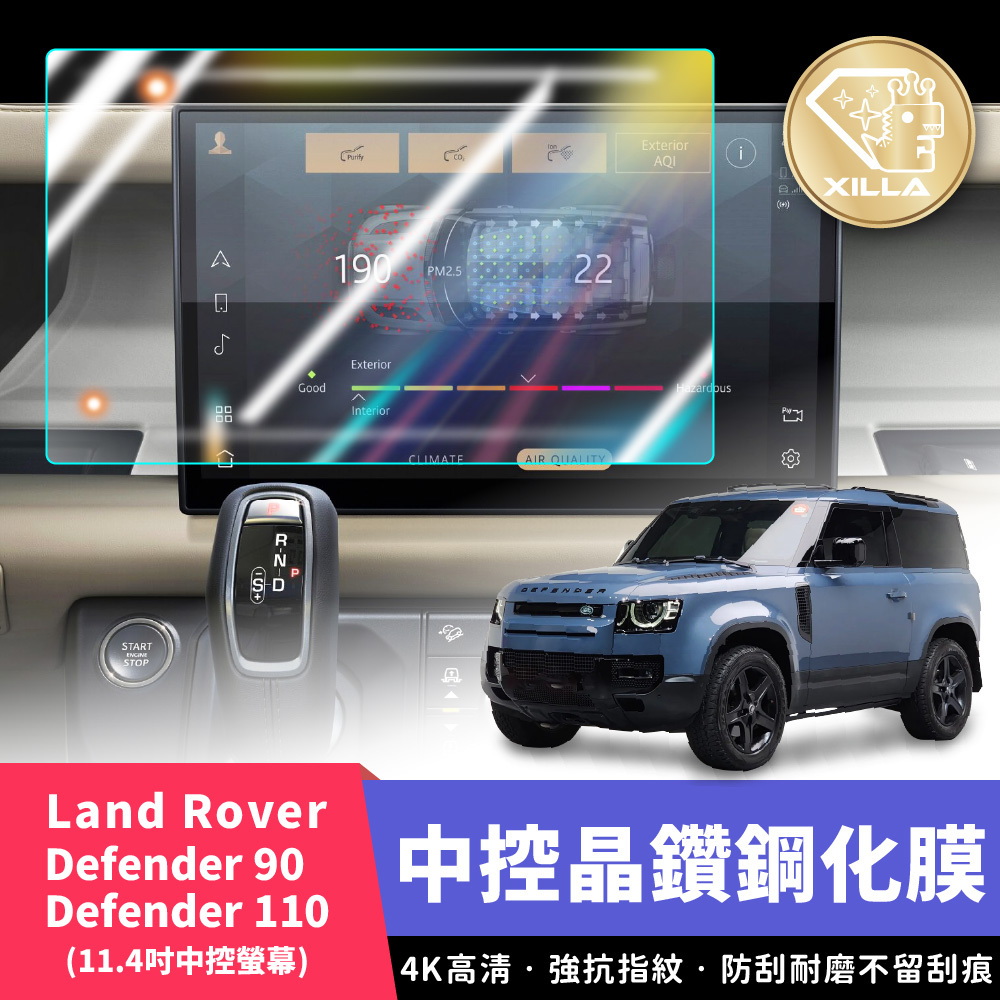 22-25款Land Rover Defender 90/110 中控鋼化膜