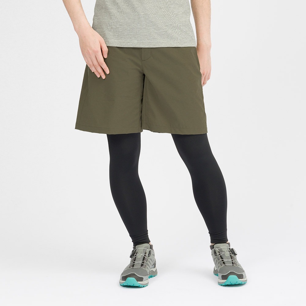 Mont-bell Cool Shorts Women's 女款 輕量彈性透氣快乾短褲 1105737-KH 卡其 [HappyOutdoor]